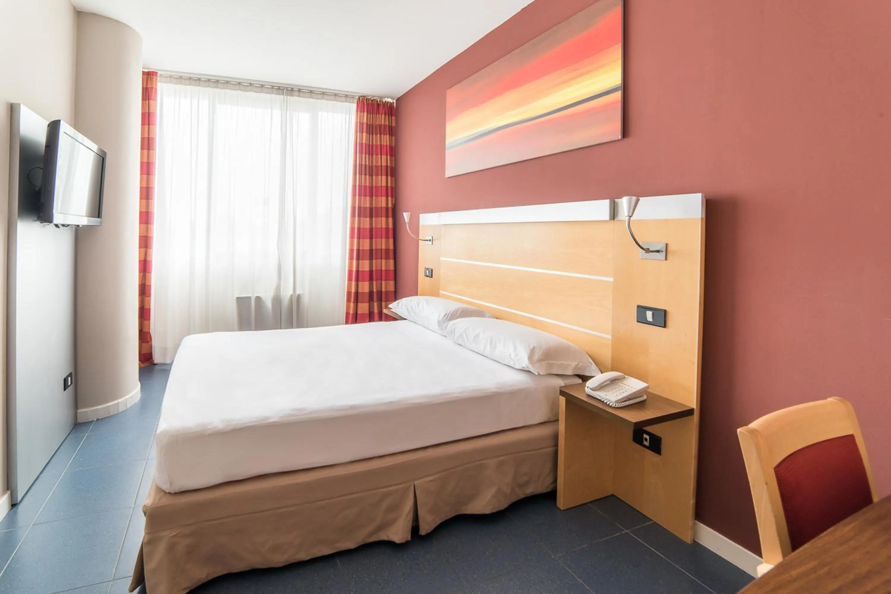 Bedroom, Bed in Sotel Nomentana Roma