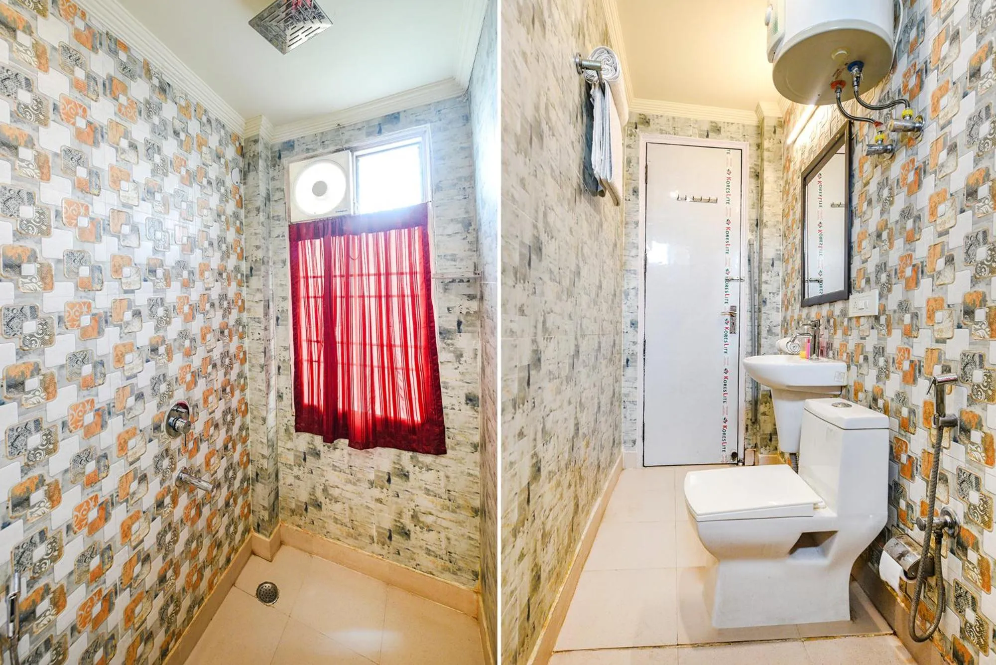 Bathroom in FabHotel Ishtara Auberge - Nr Yashobhoomi Convention Centre