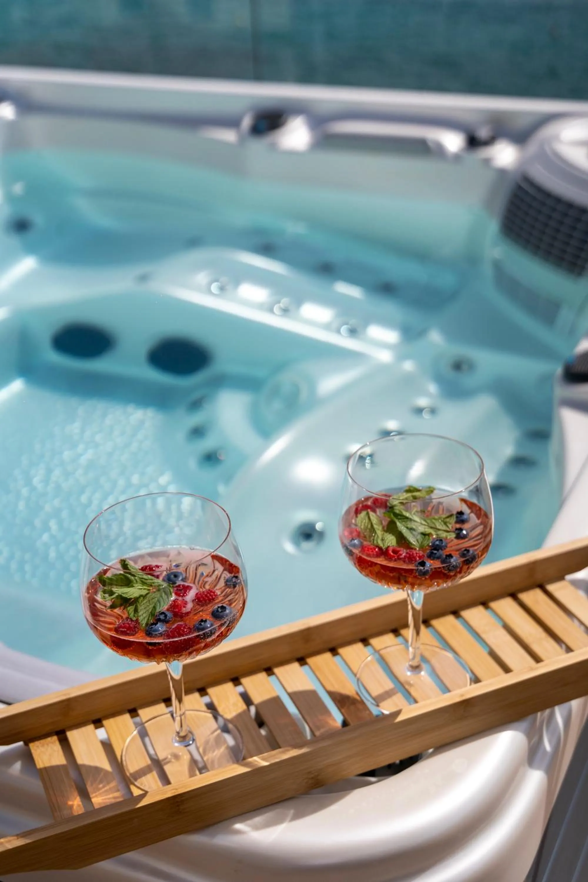 Hot Tub in DʻArt Villa