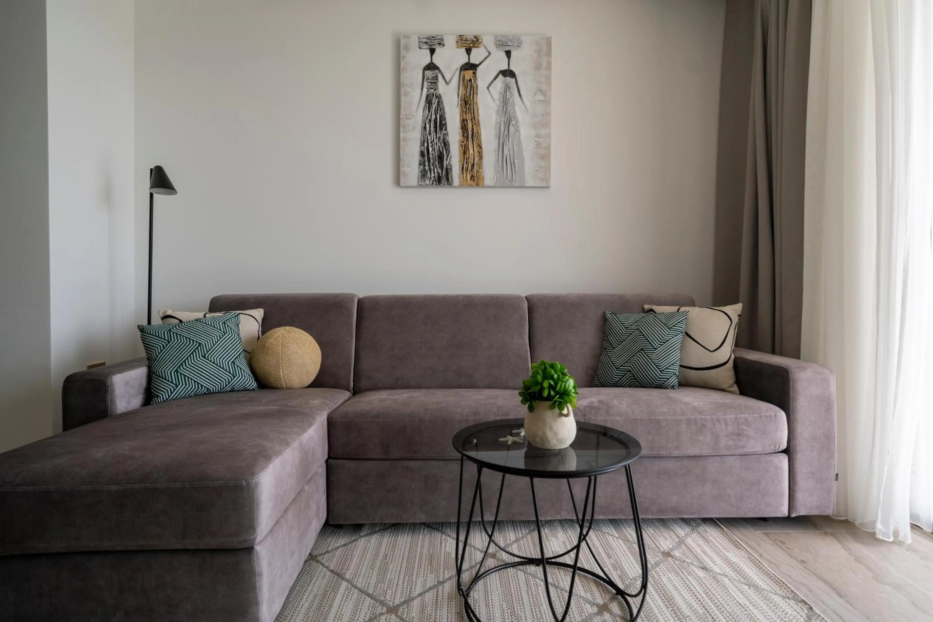 Living room in DʻArt Villa