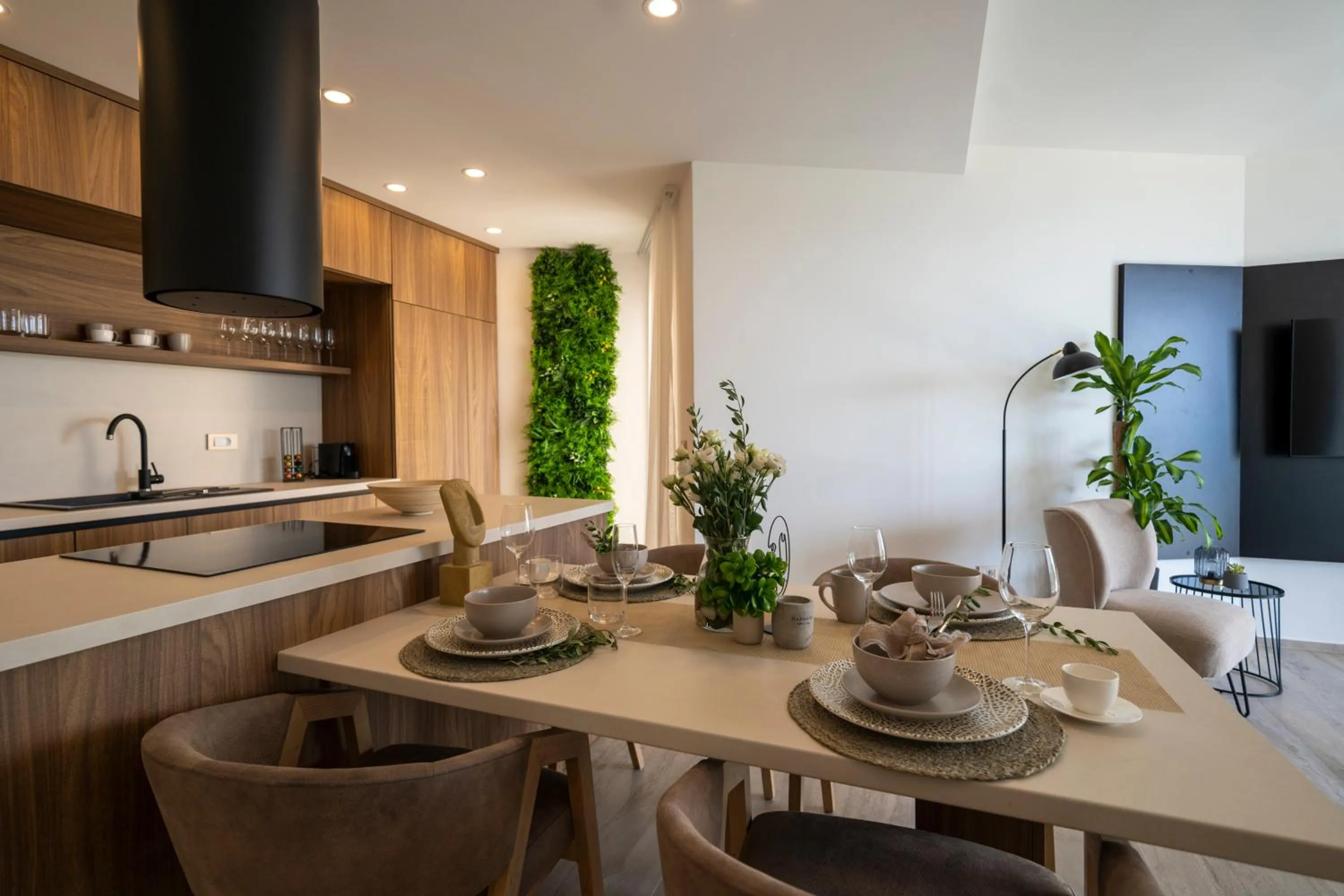 Dining area in DʻArt Villa