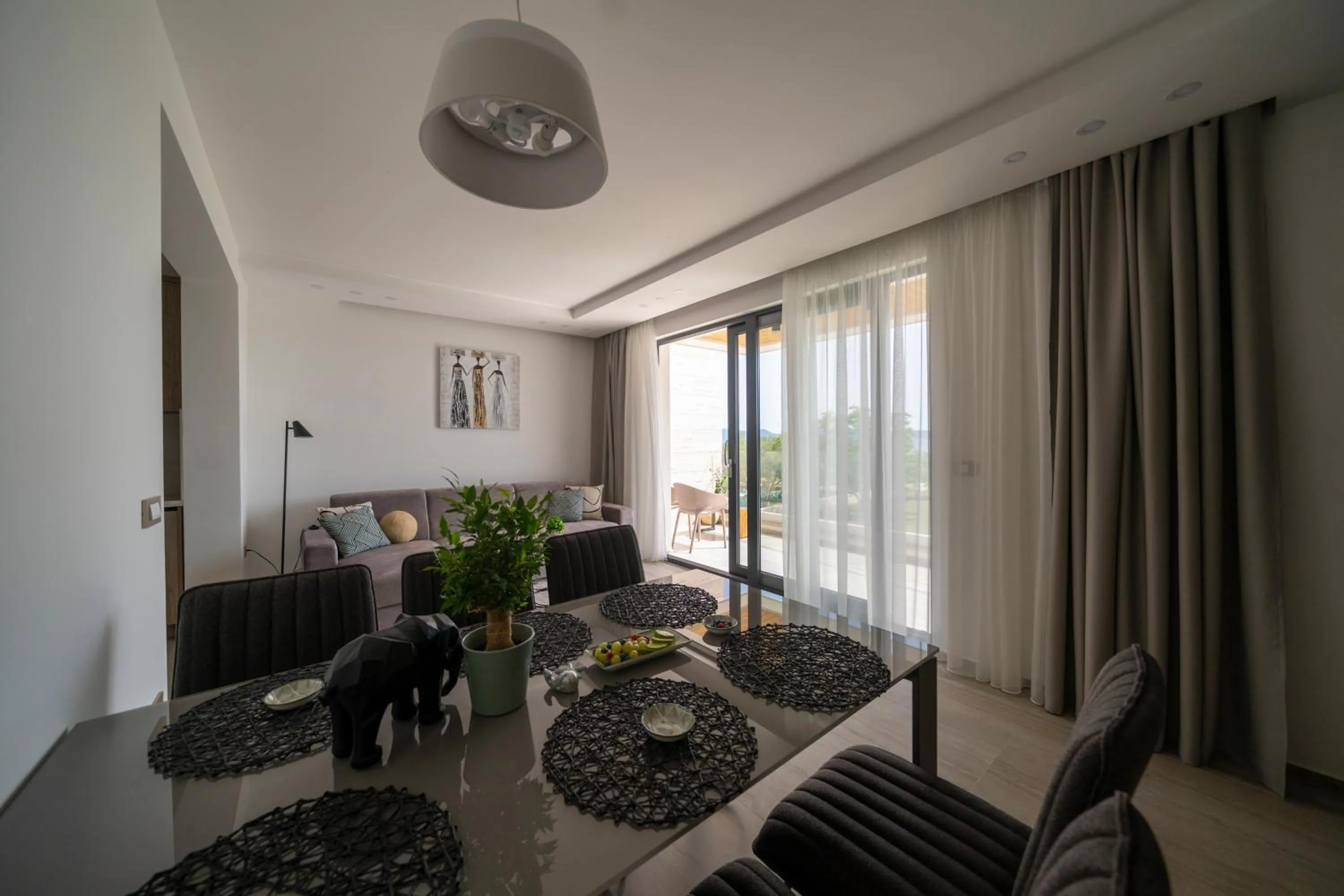 Living room in DʻArt Villa