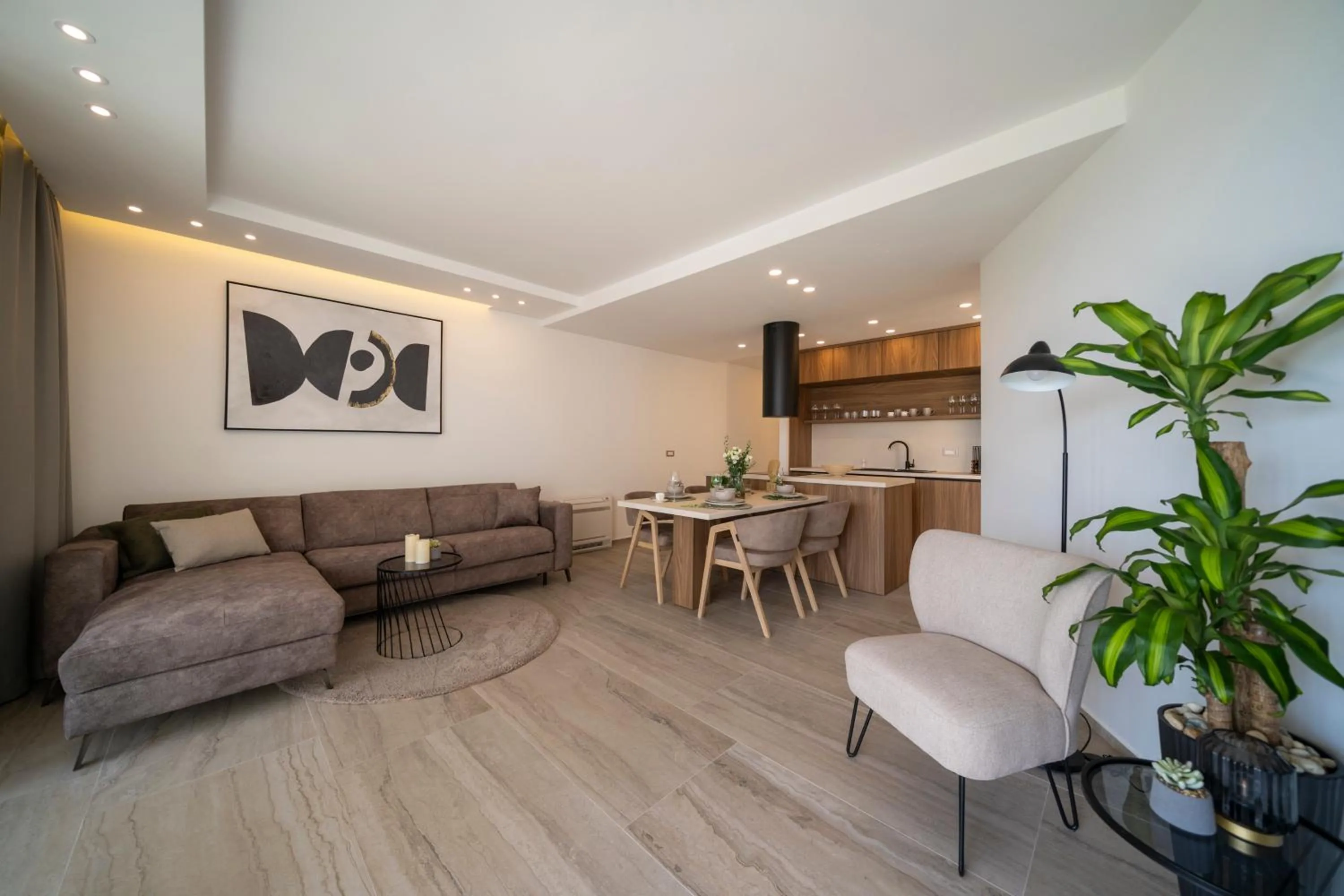 Living room in DʻArt Villa