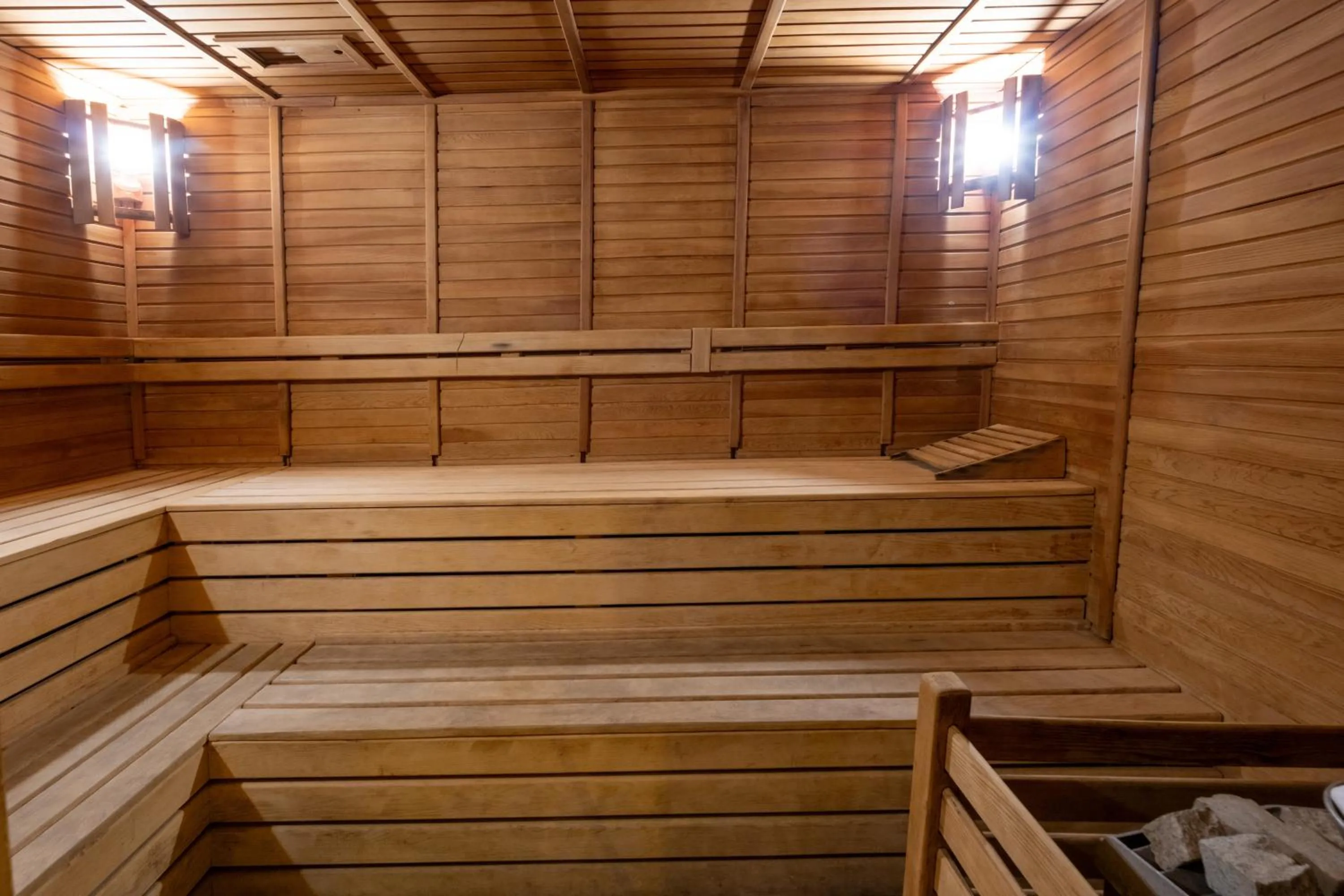 Sauna in Sun Beach Park Hotel