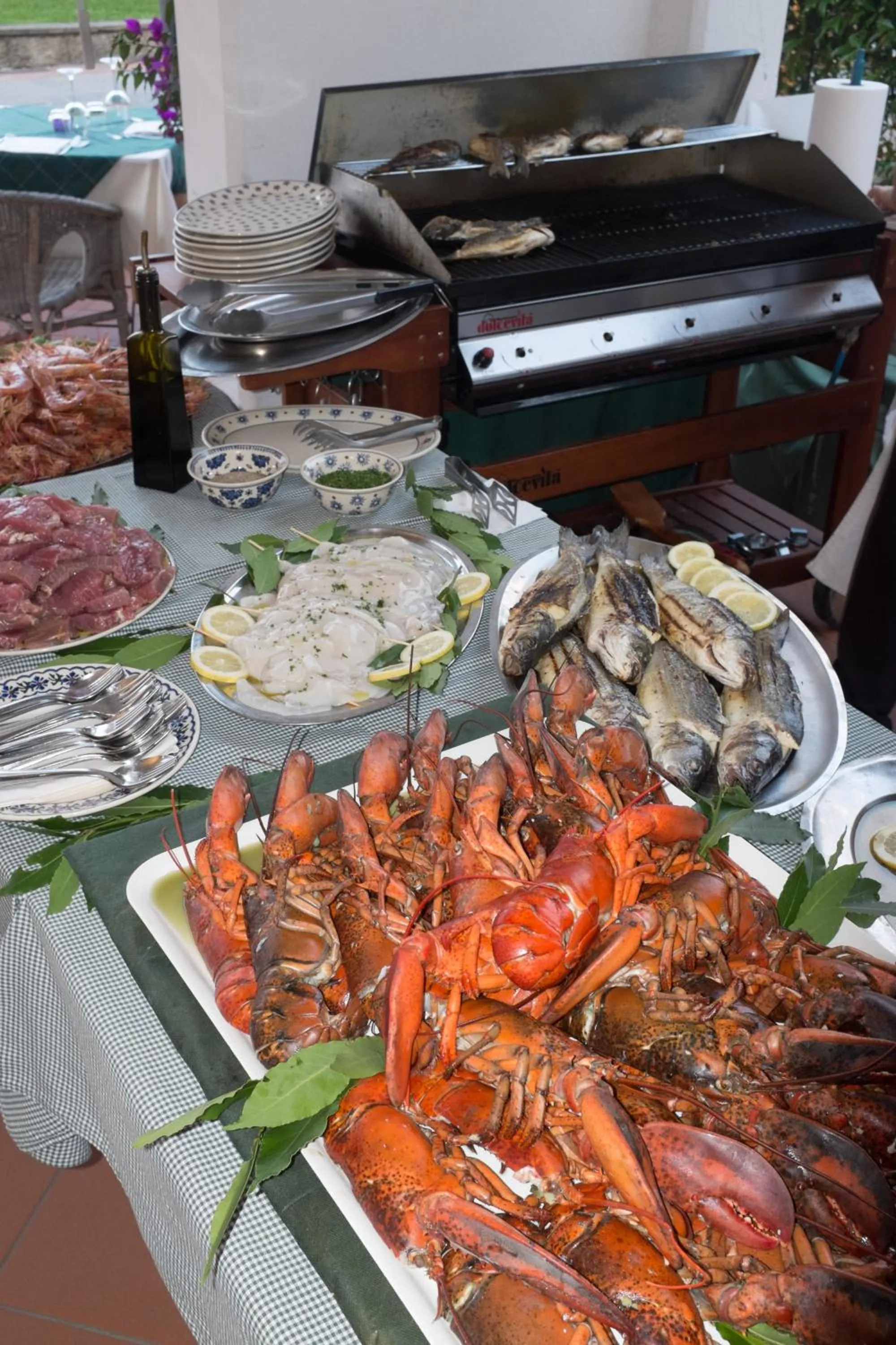 Restaurant/places to eat in Hotel Sette Archi