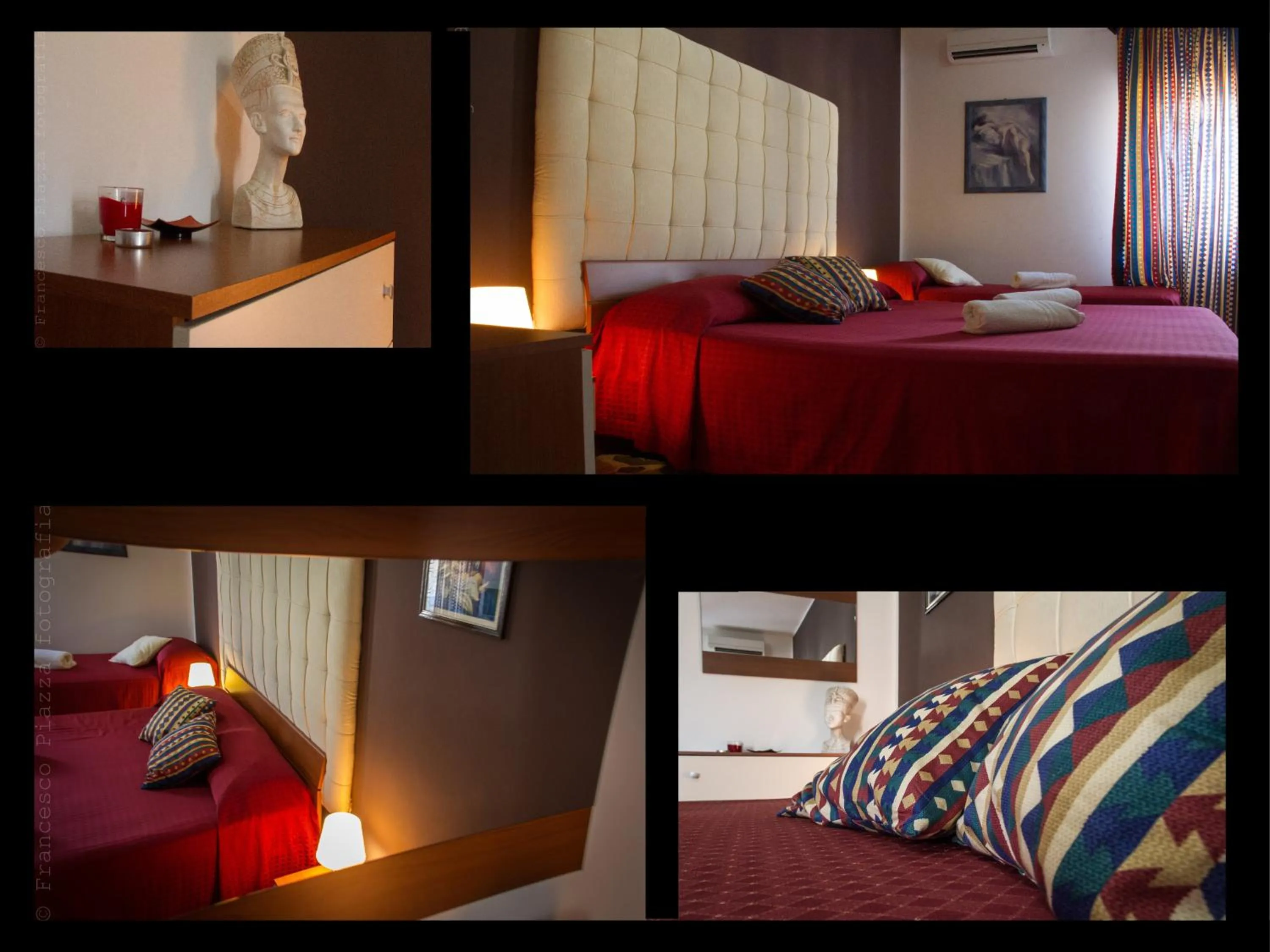 Garden, Bed in B&B Panoramic