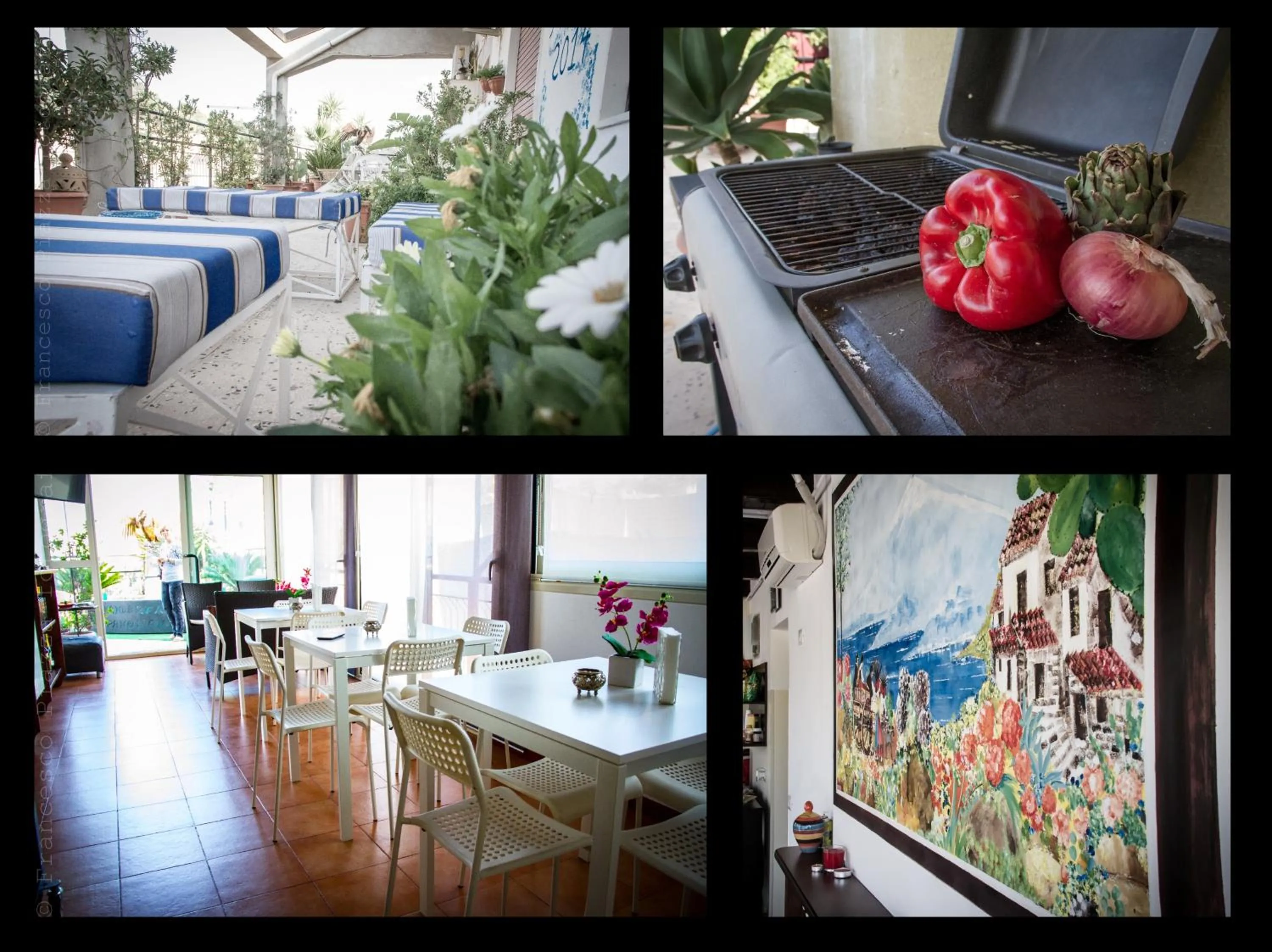 Communal lounge/ TV room in B&B Panoramic