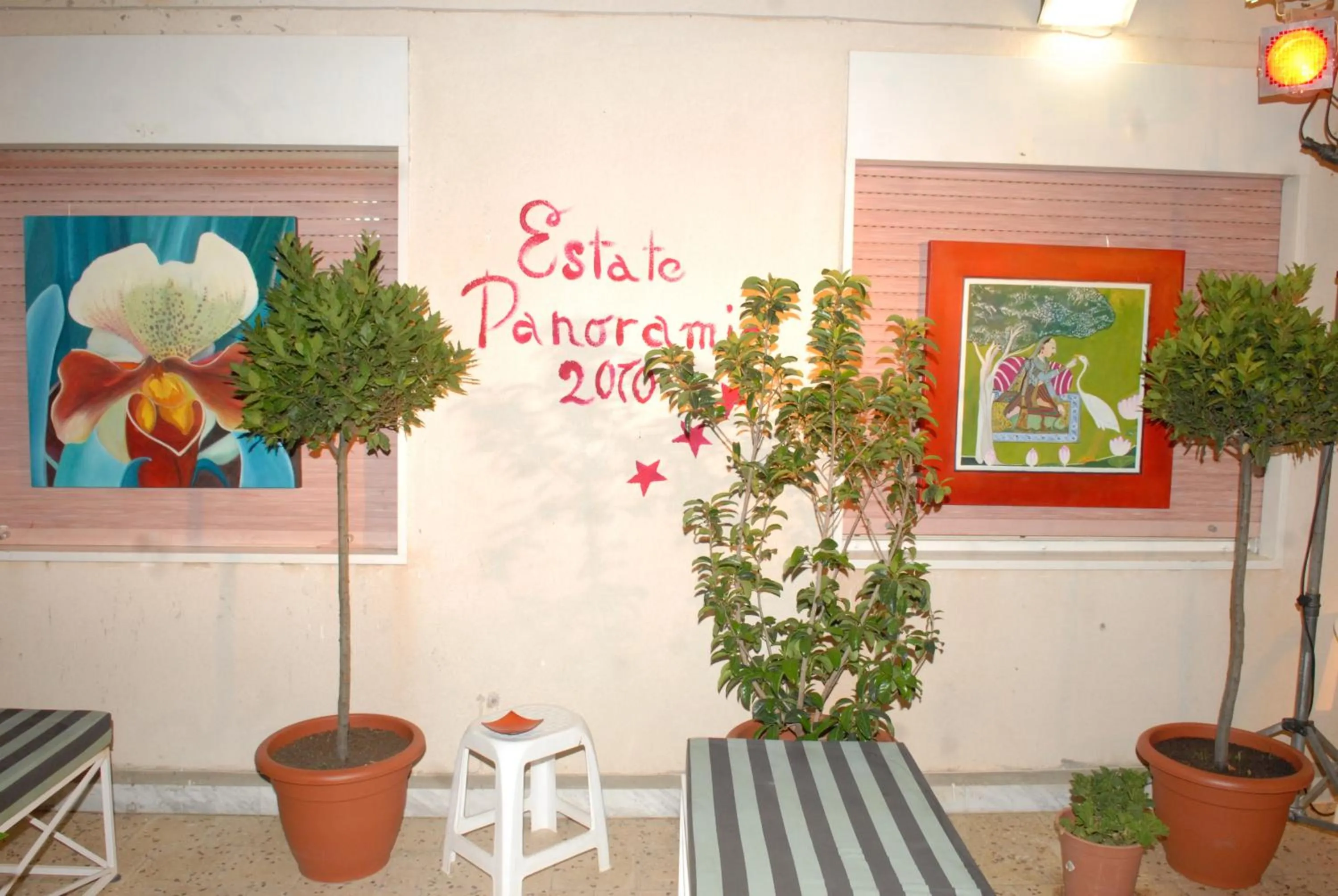 Communal lounge/ TV room in B&B Panoramic