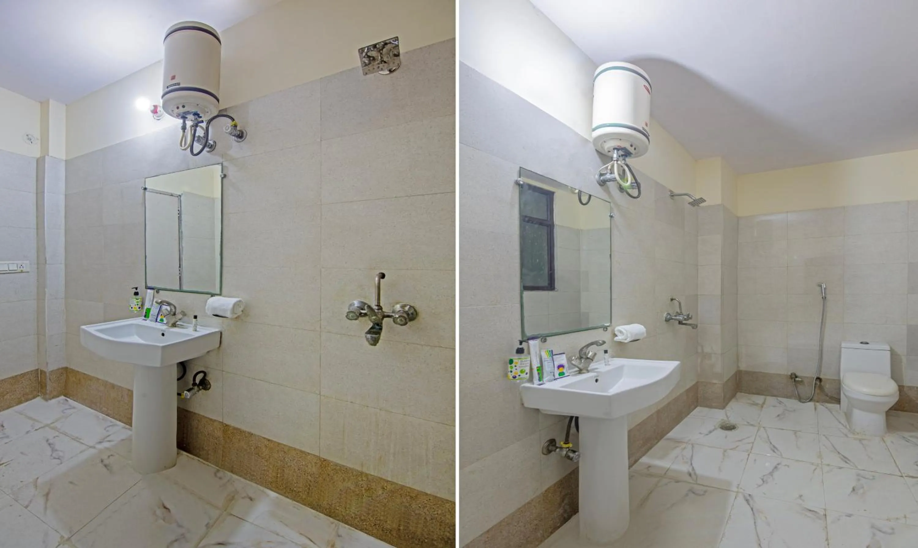 Bathroom in Treebo Green View, Noida