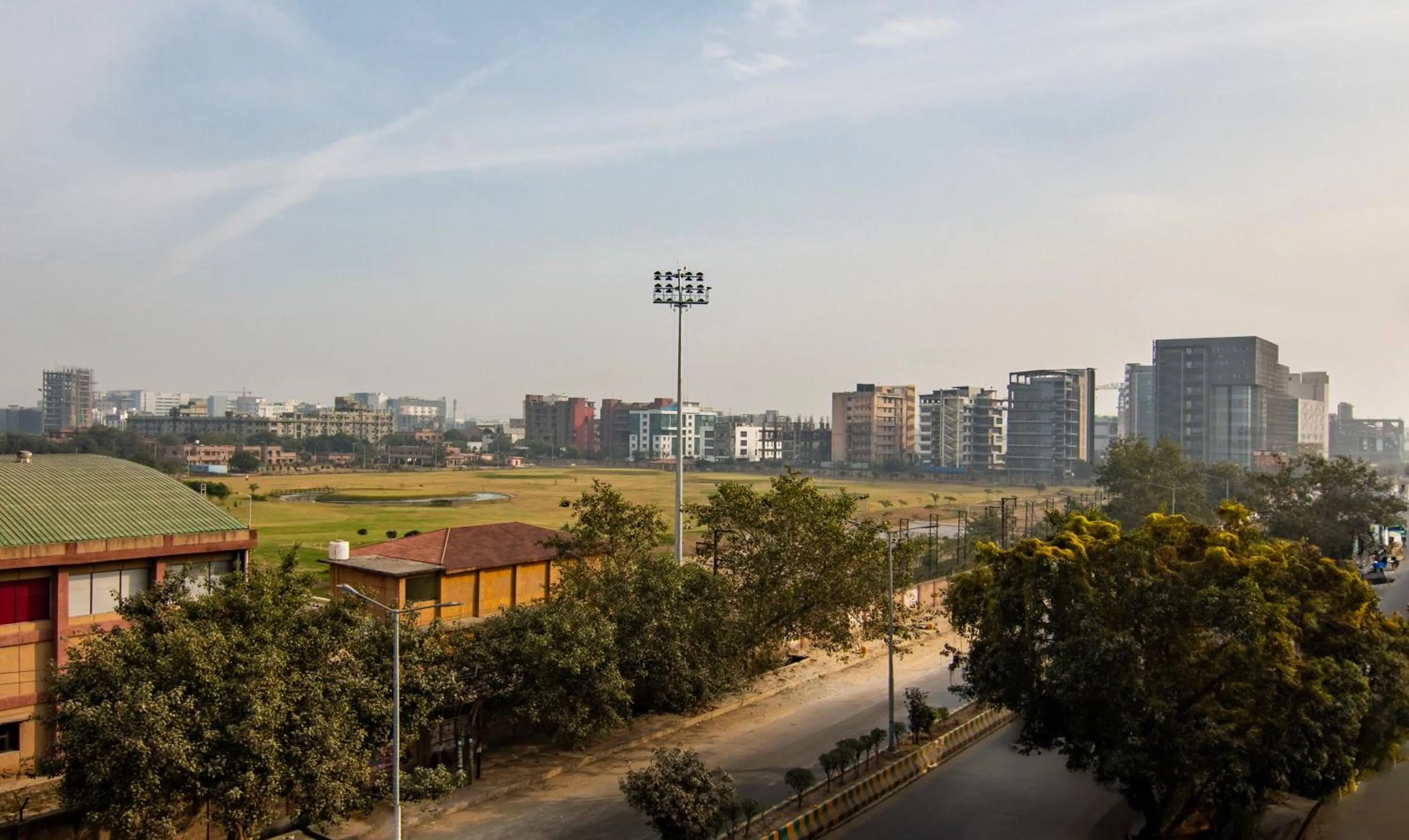 City view in Treebo Green View, Noida