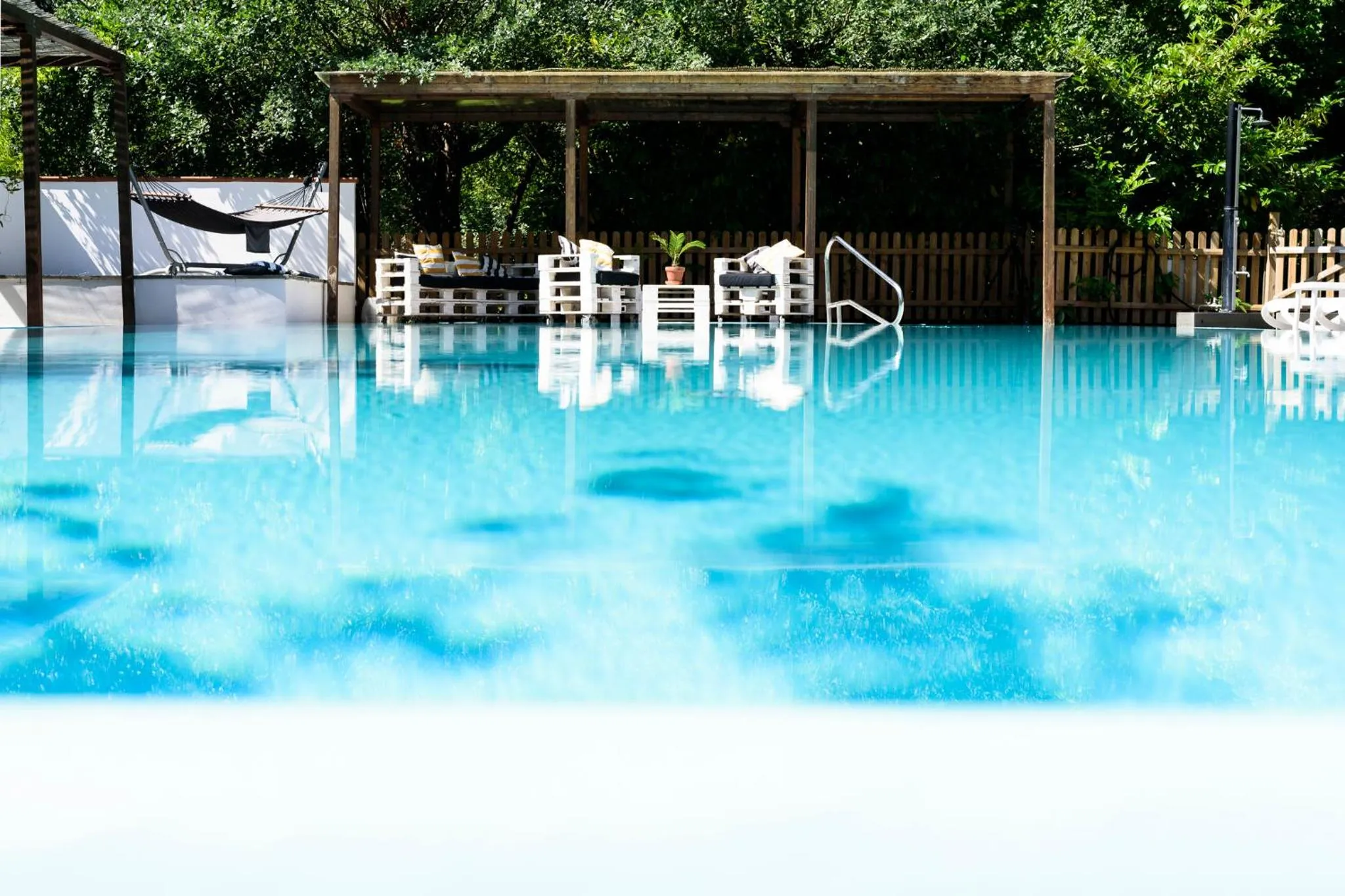 Swimming pool in Hotel La Bussola