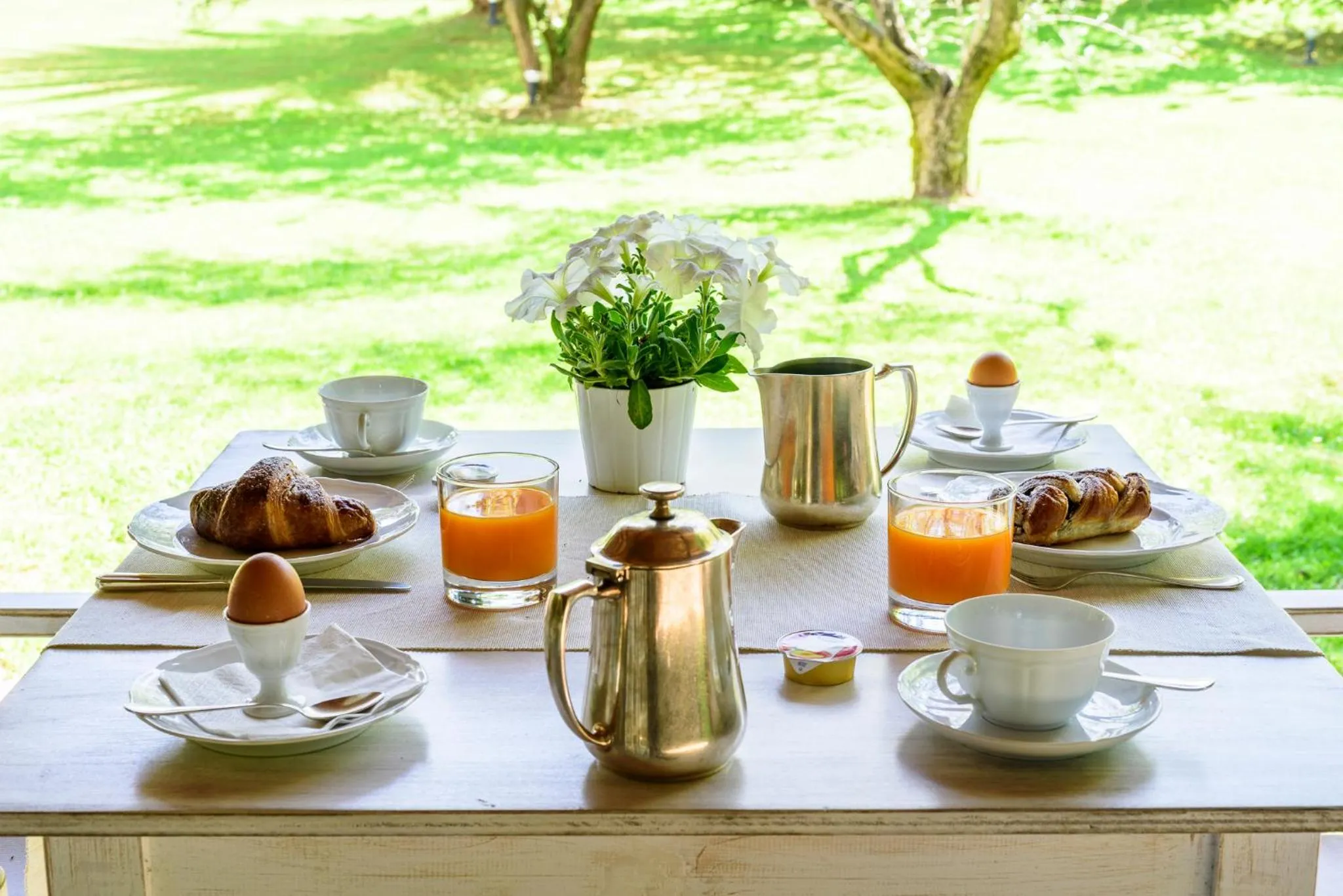 Buffet breakfast in Hotel La Bussola