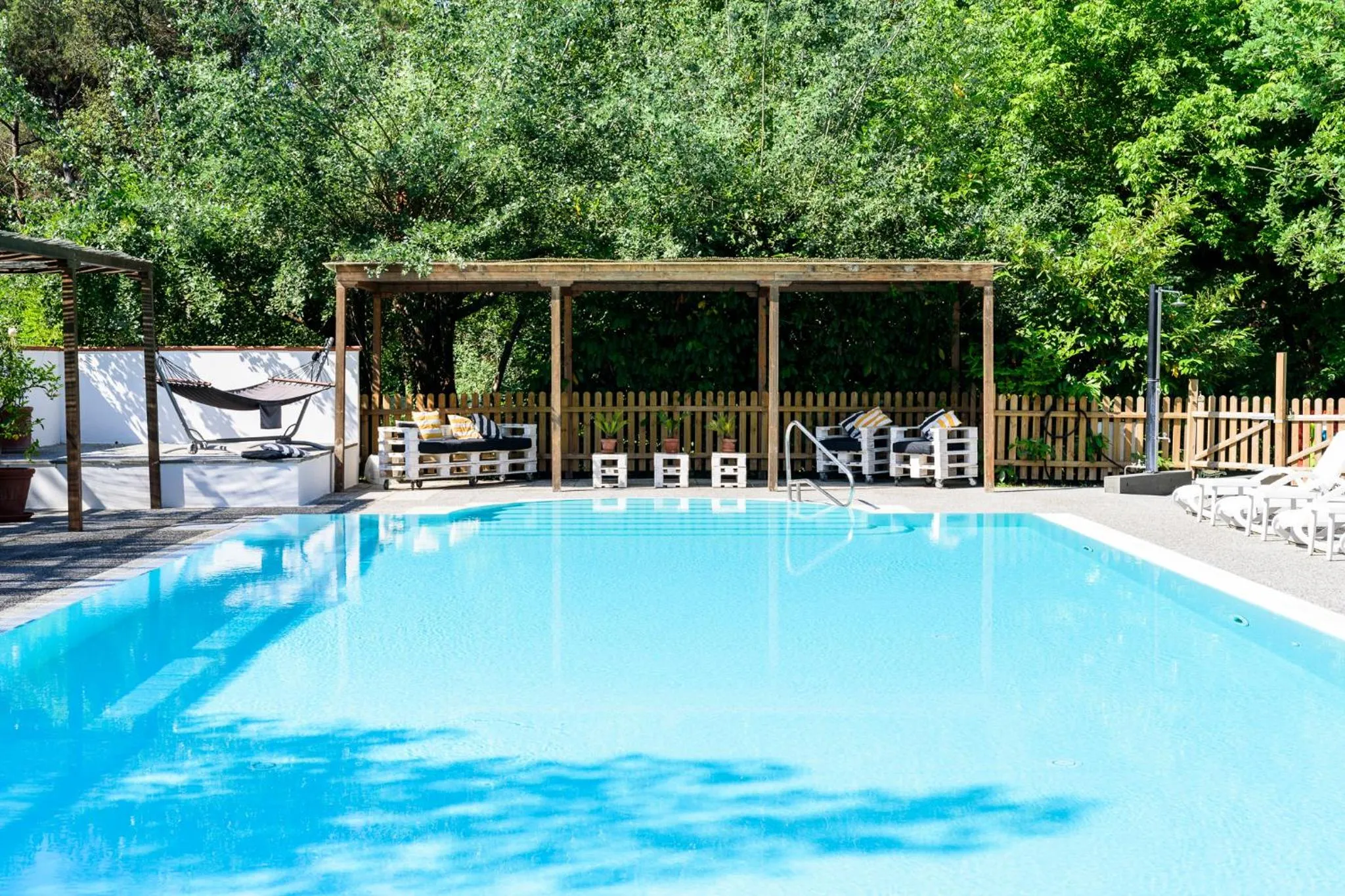 Swimming pool in Hotel La Bussola