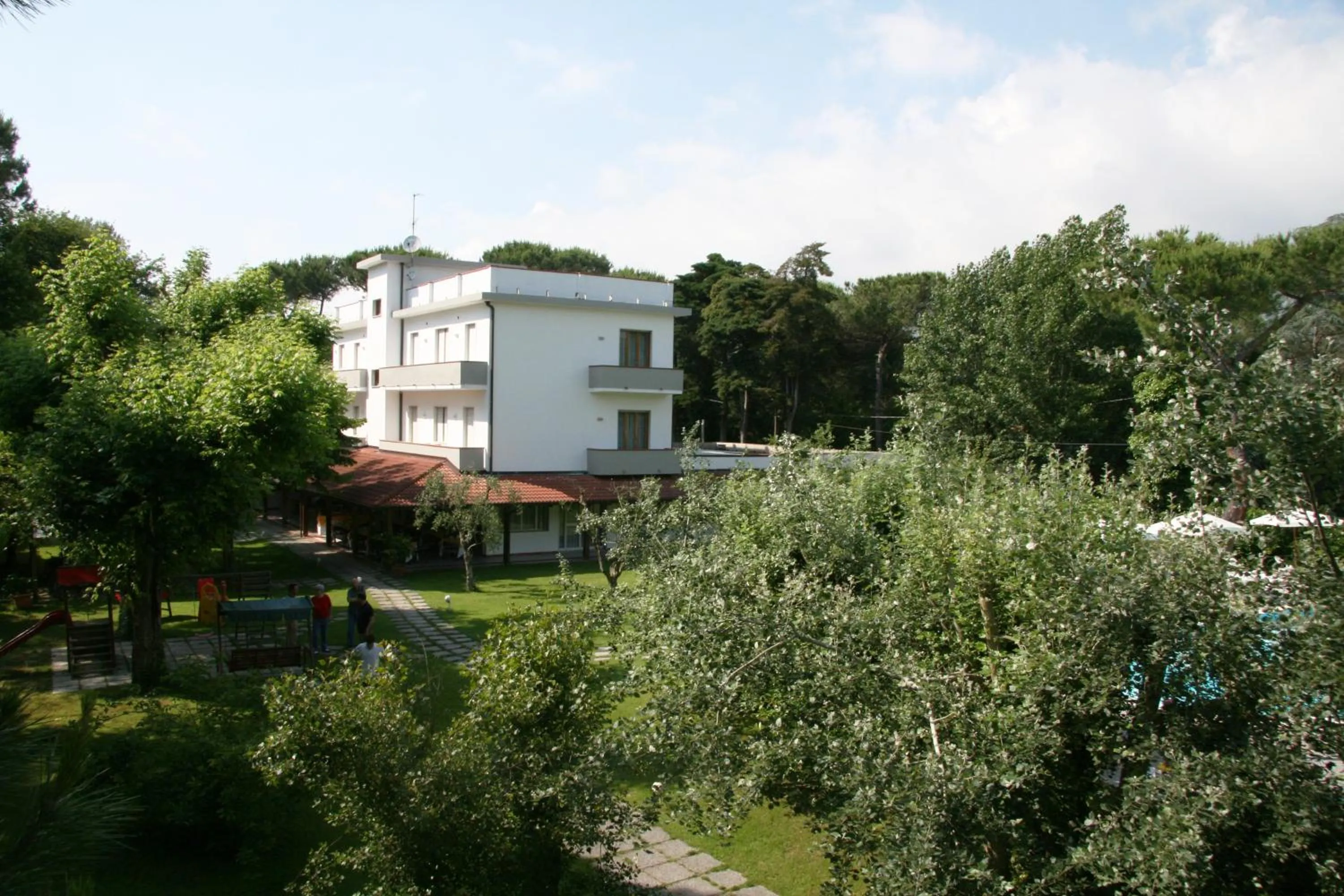 Facade/entrance in Hotel La Bussola