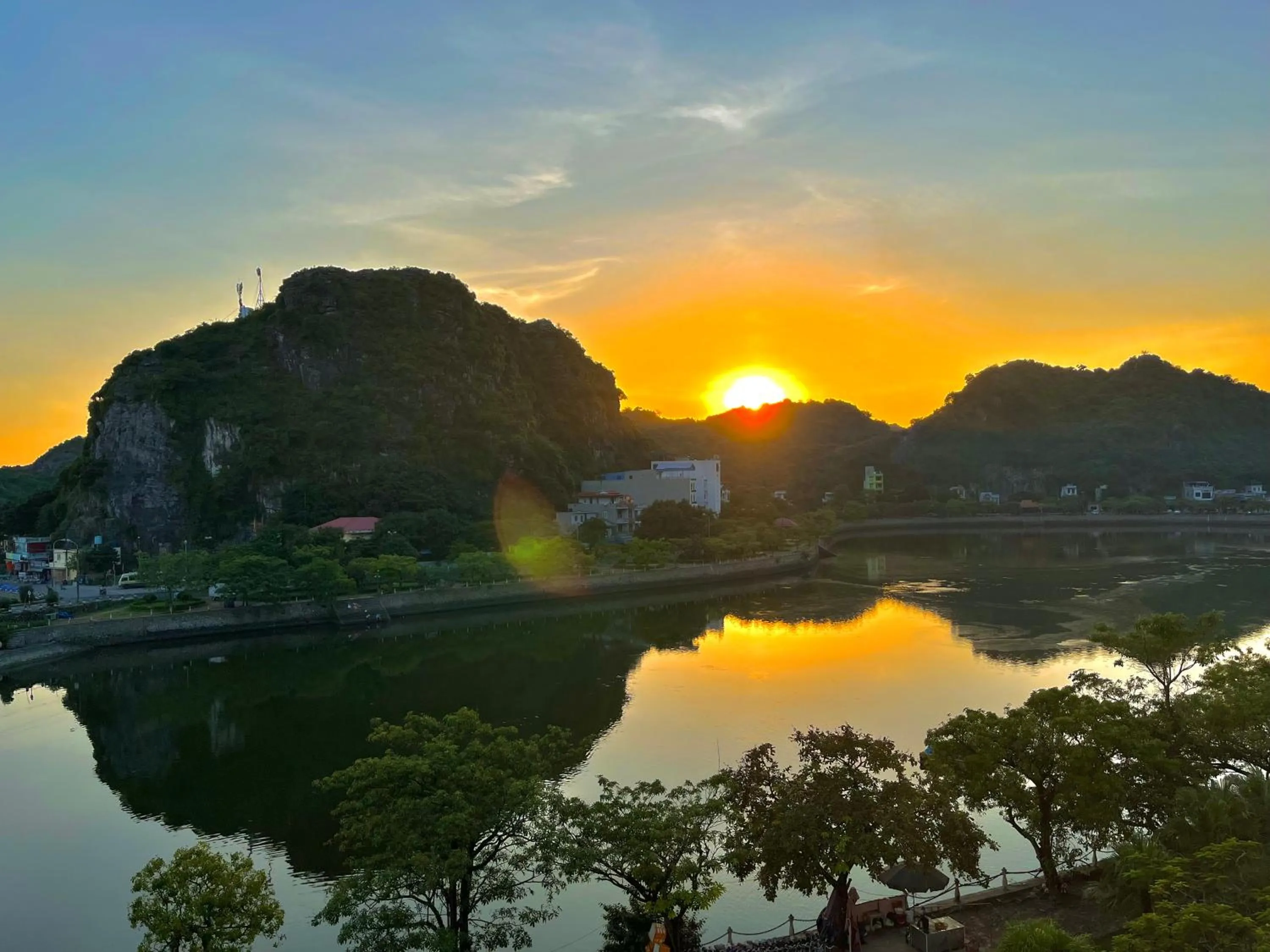 Lake view in CAT BA ROSALIA HOTEL