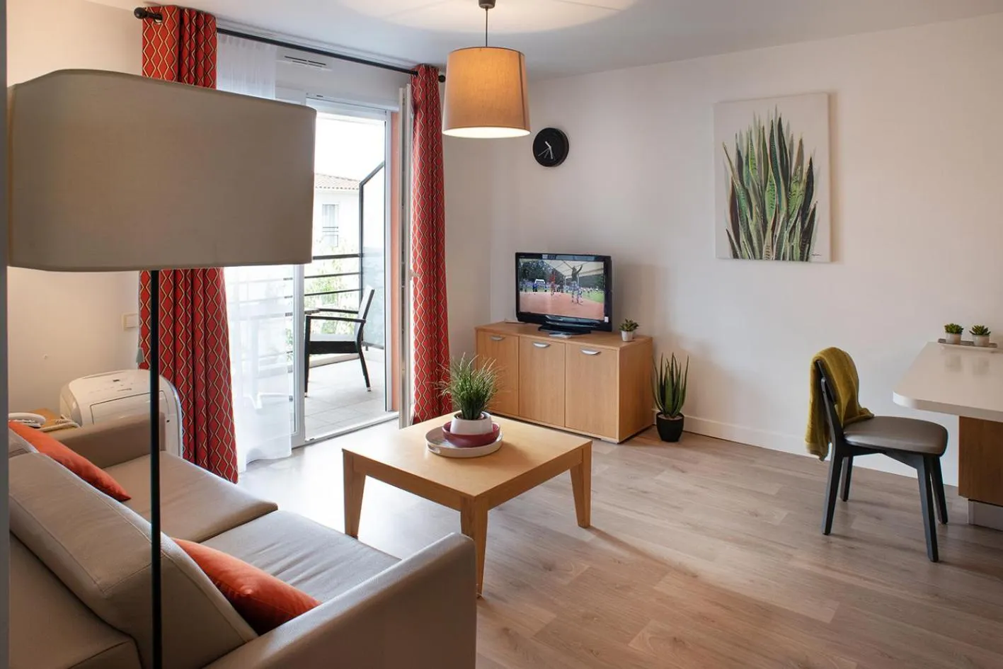 Seating area in Domitys Les Sources de Gascogne