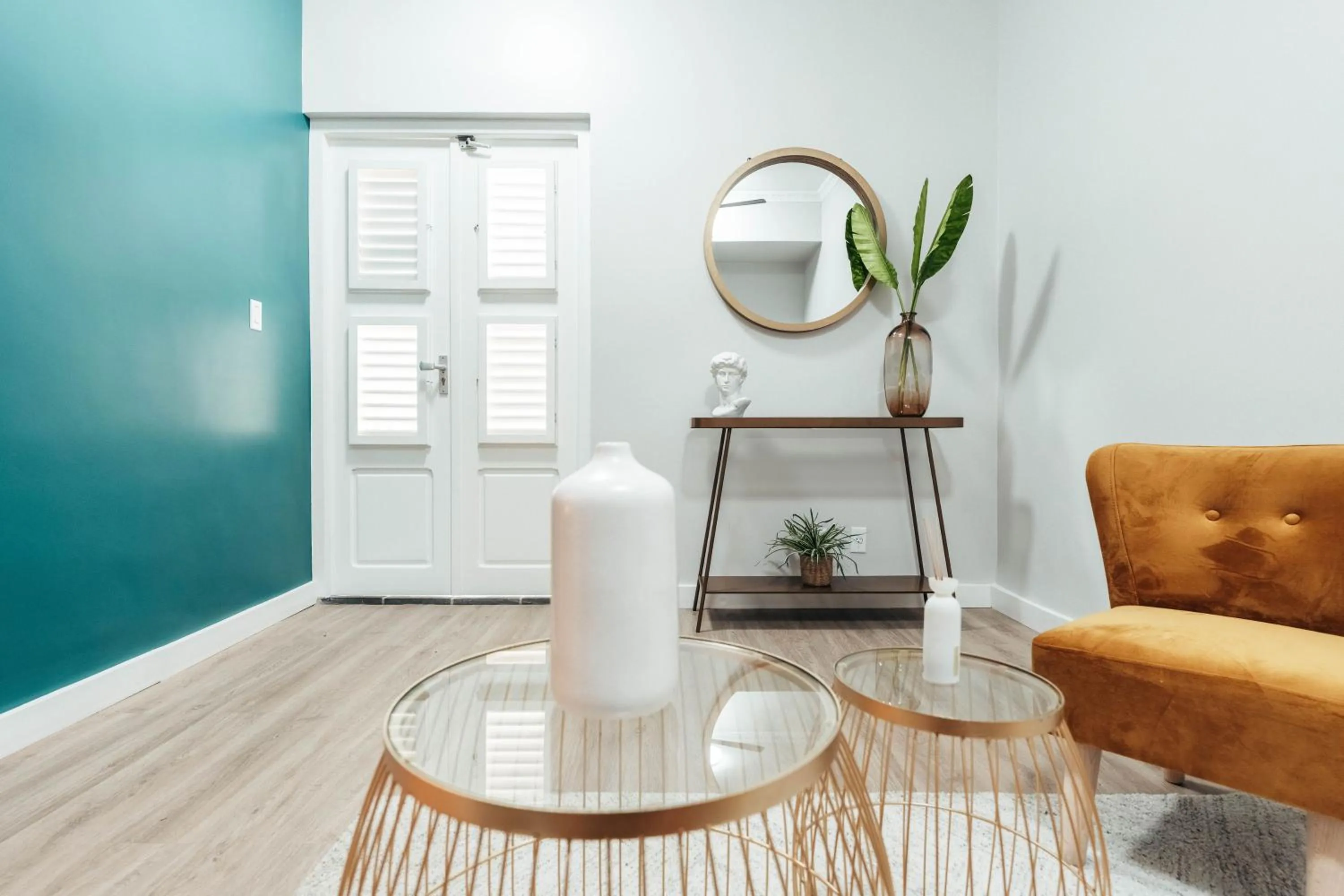 Living room in Atelier Skalo Boutique Hotel