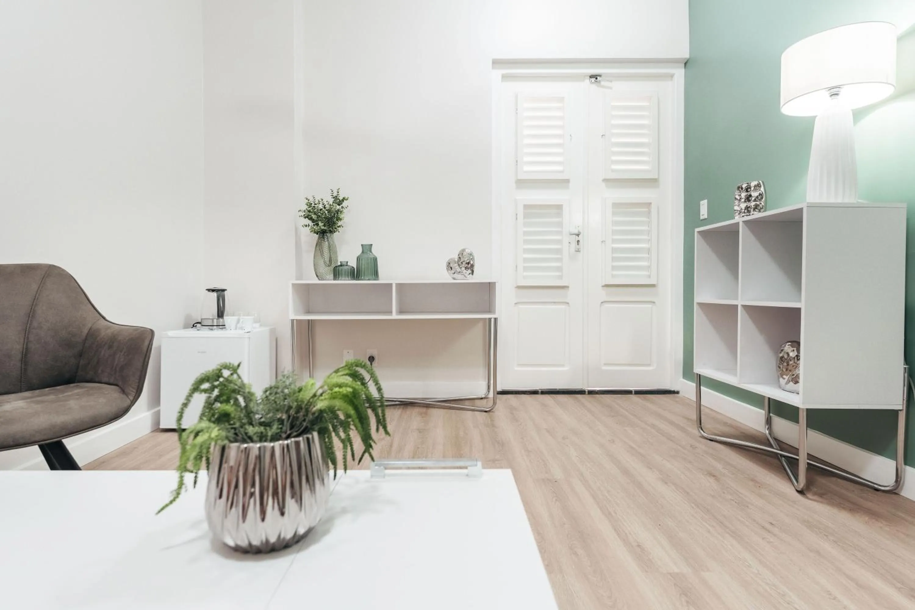 Seating area in Atelier Skalo Boutique Hotel