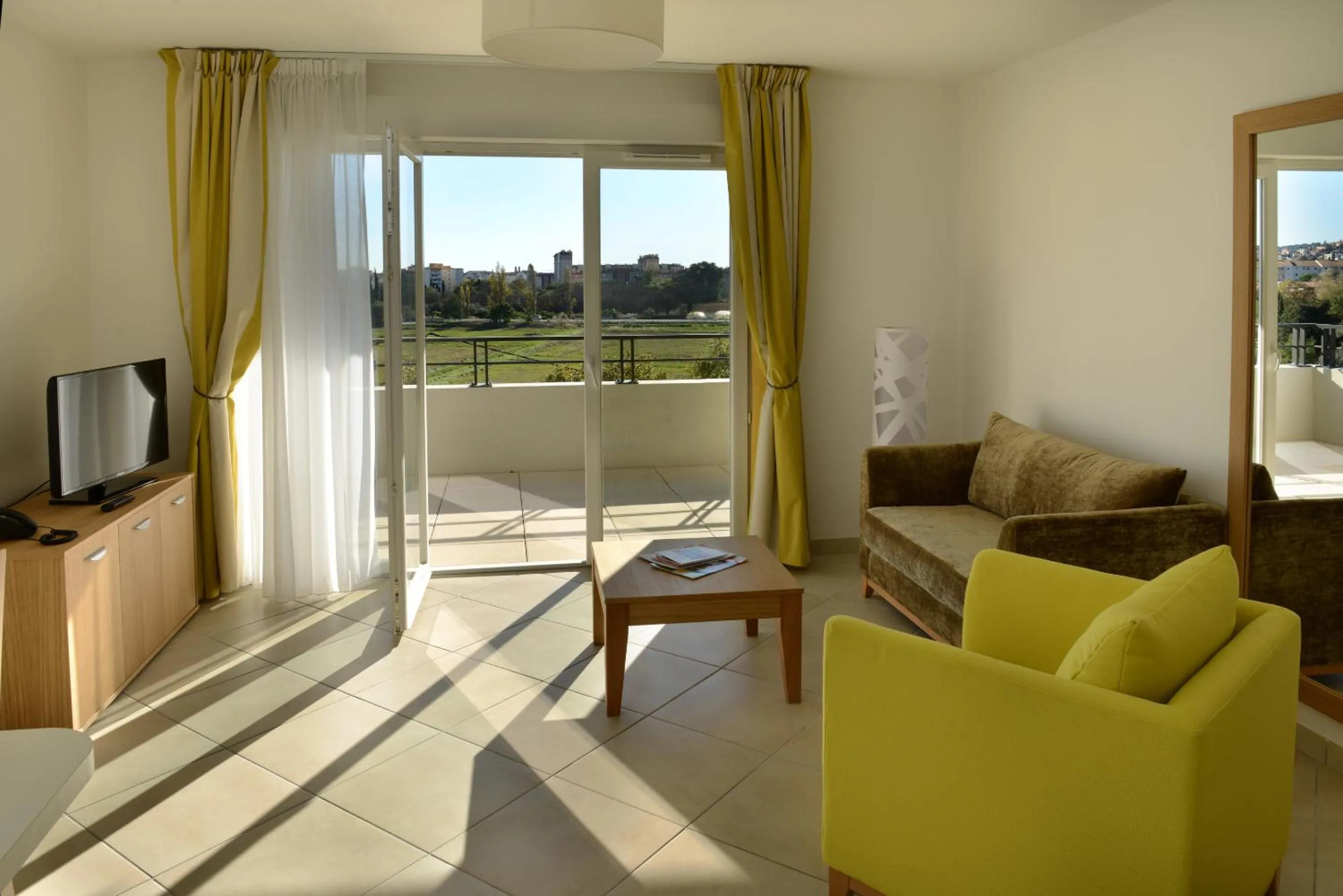 Living room in Domitys Les Côteaux de l'Esterel
