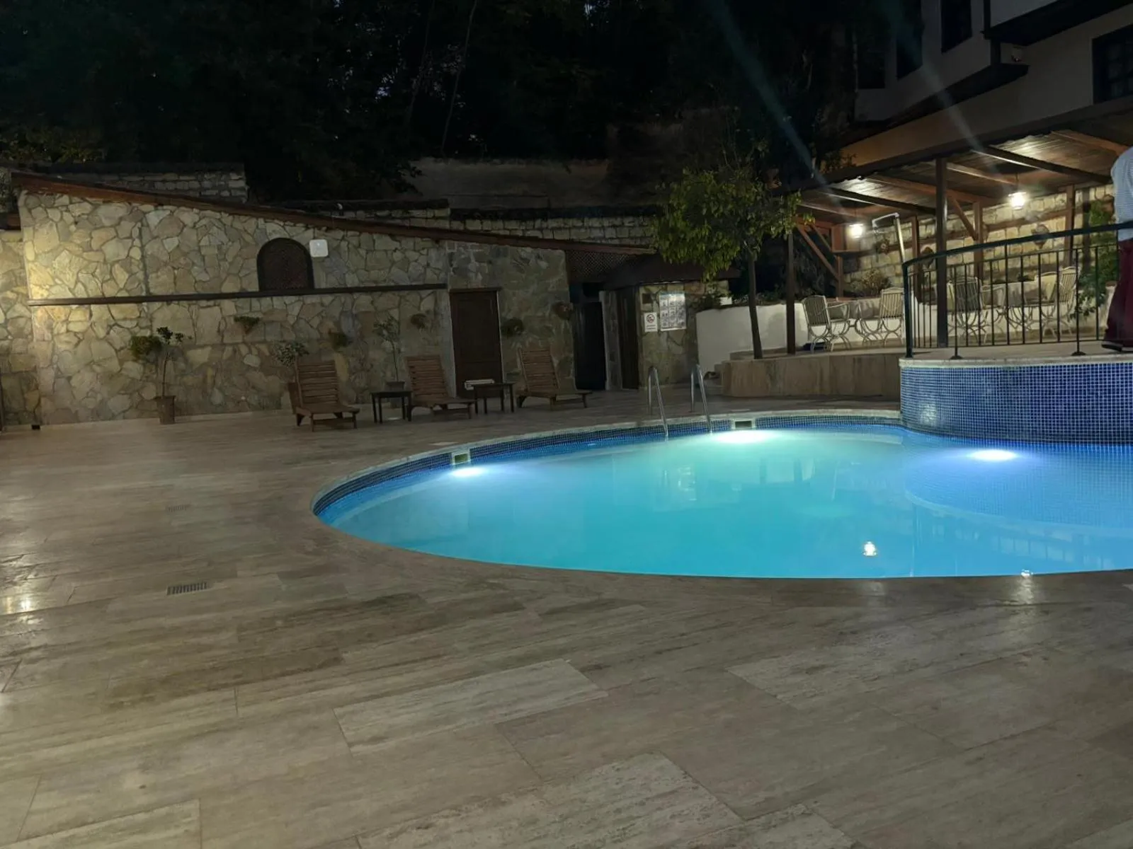 Pool view in Argos Hotel