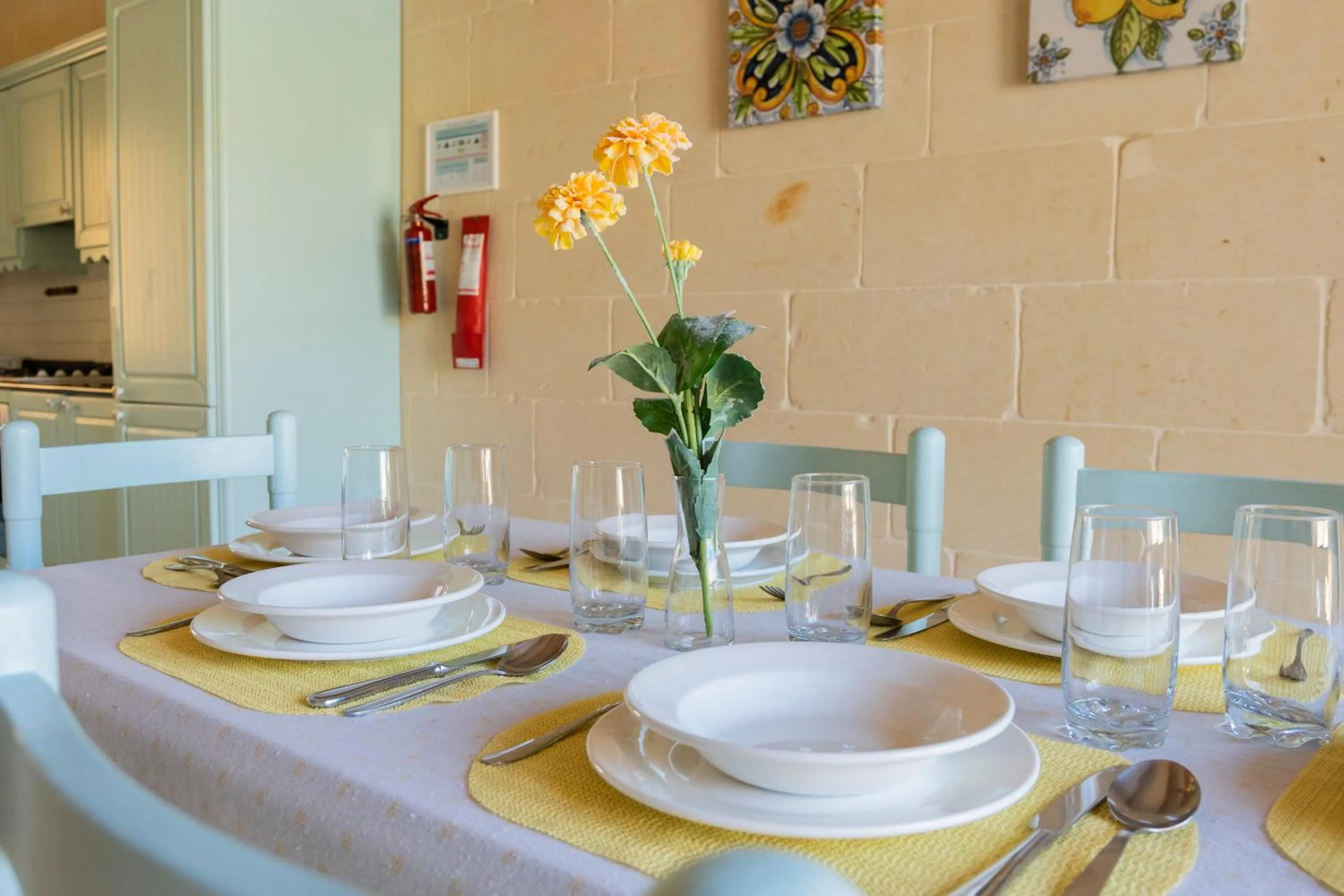 Dining area in Razzett Ziffa