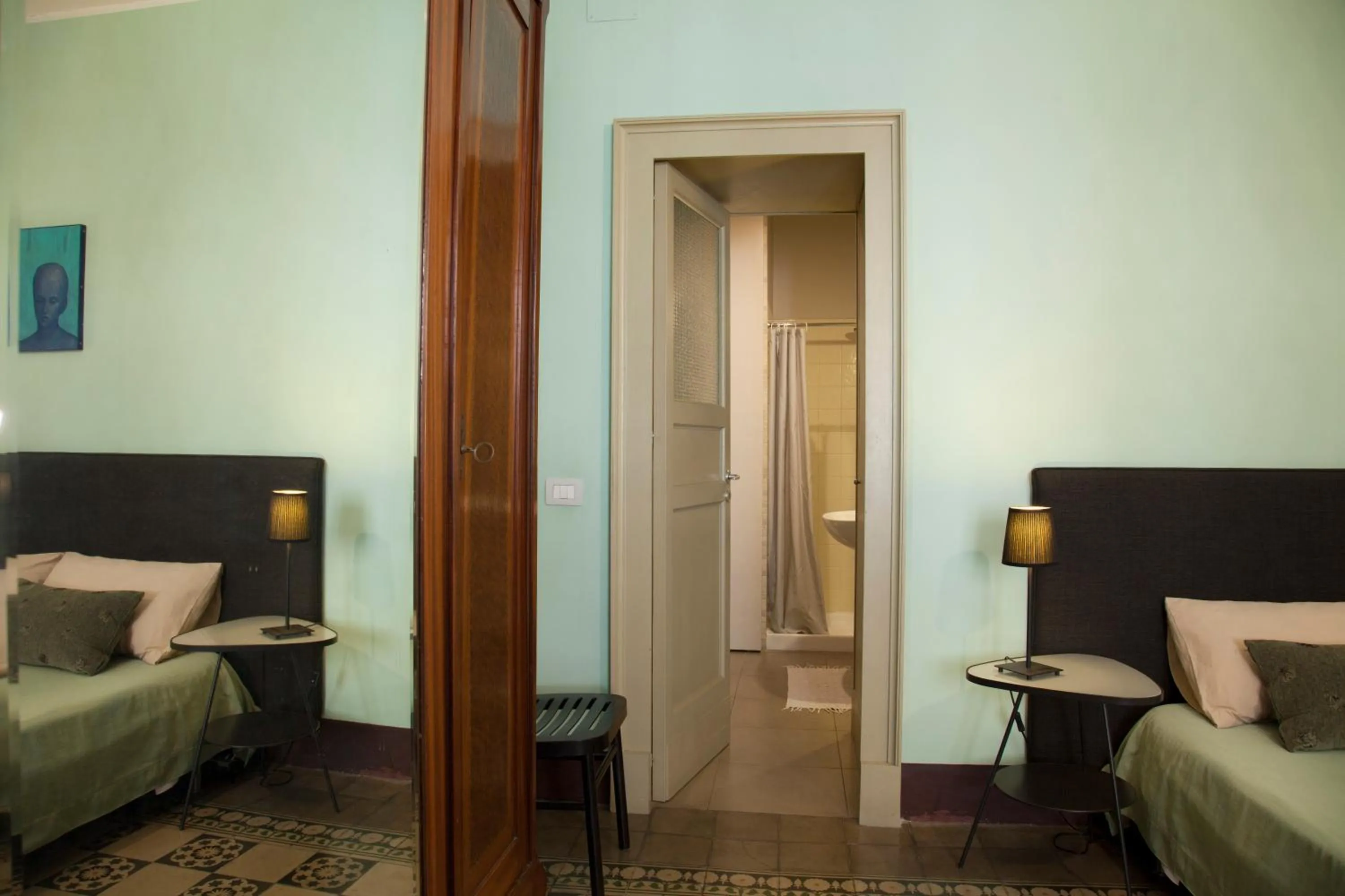 Bedroom, Bed in Tre Vie apARTment con terrazza