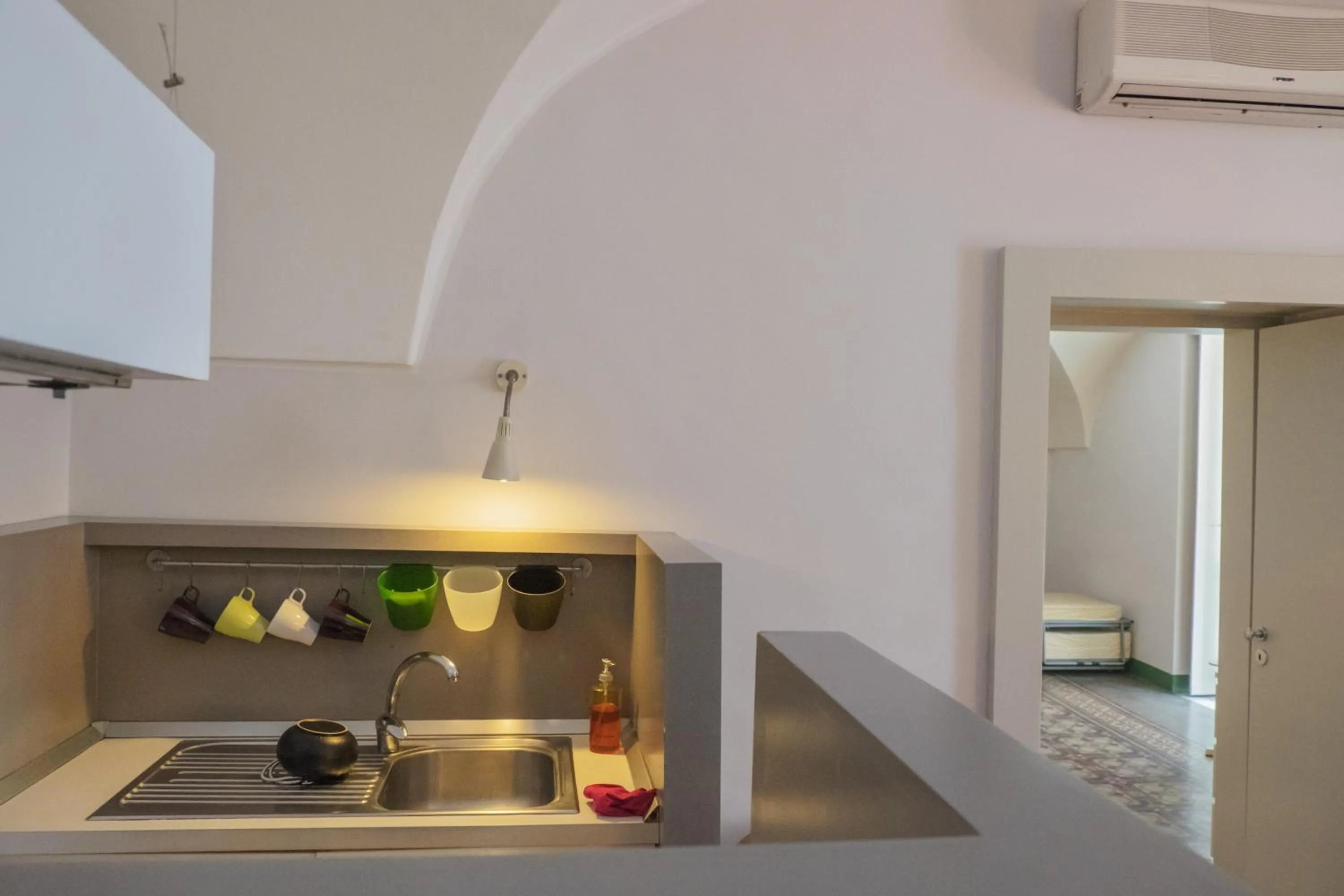 Kitchen or kitchenette in Tre Vie apARTment con terrazza