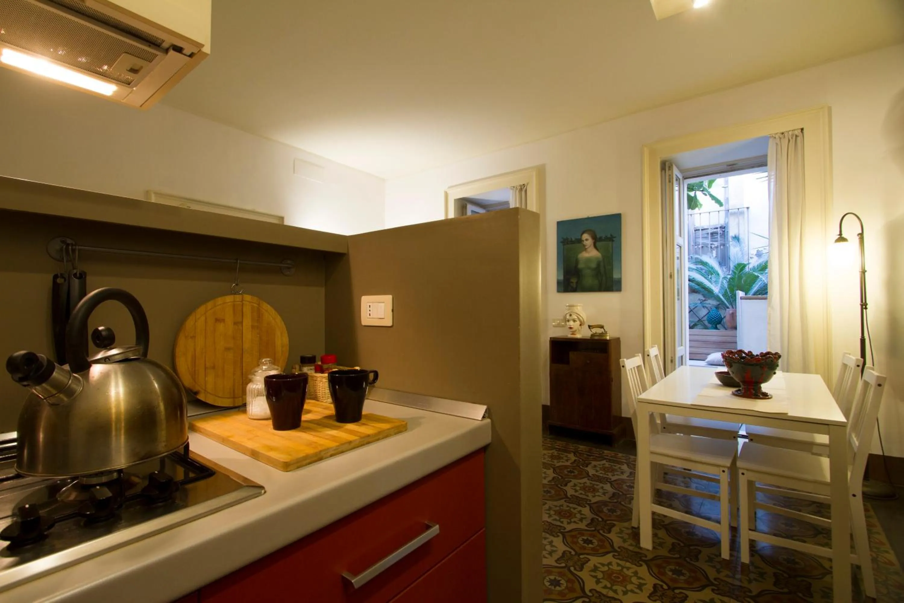 Kitchen or kitchenette in Tre Vie apARTment con terrazza