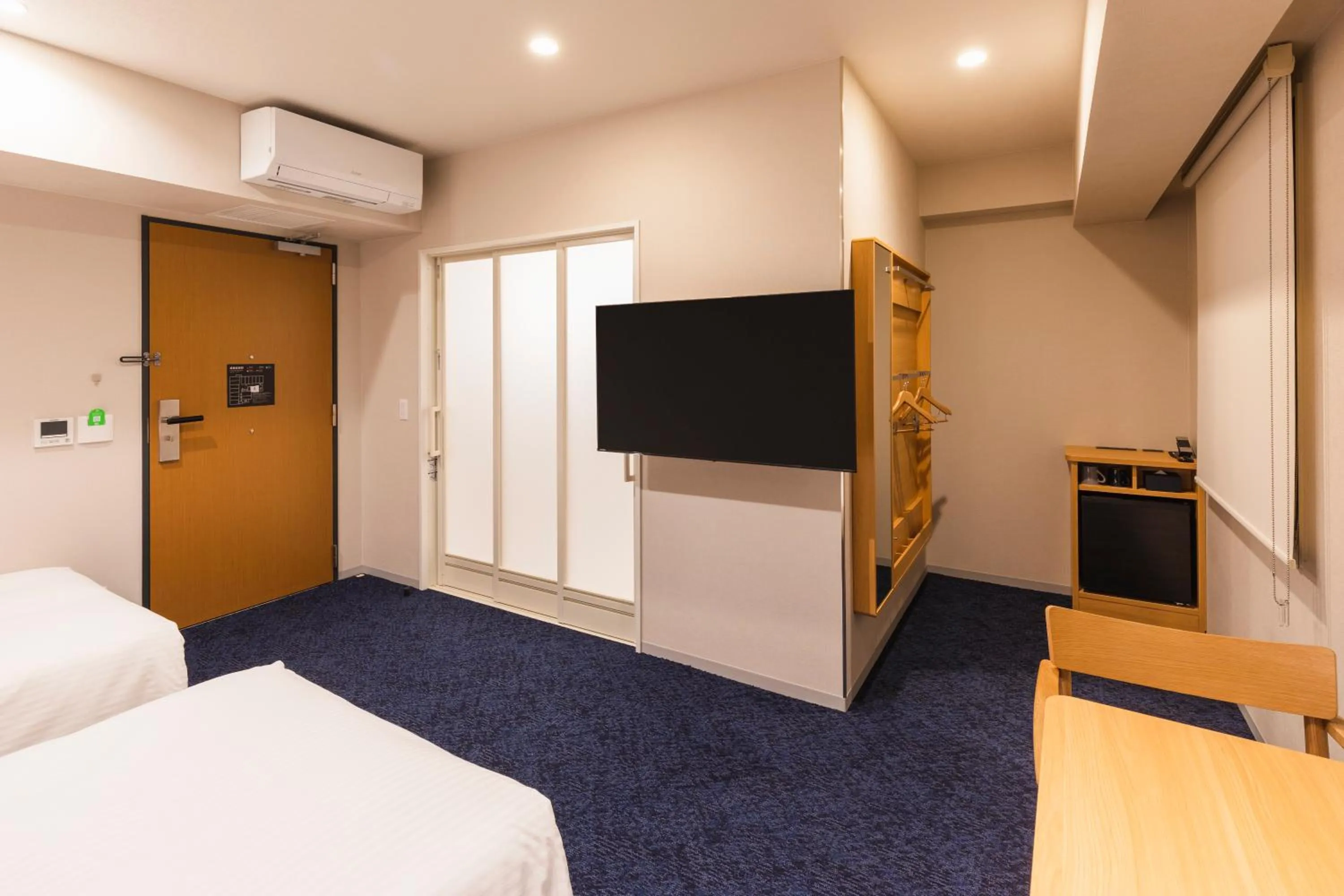 Photo of the whole room, Bed in Sotetsu Fresa Inn Sapporo-Susukino