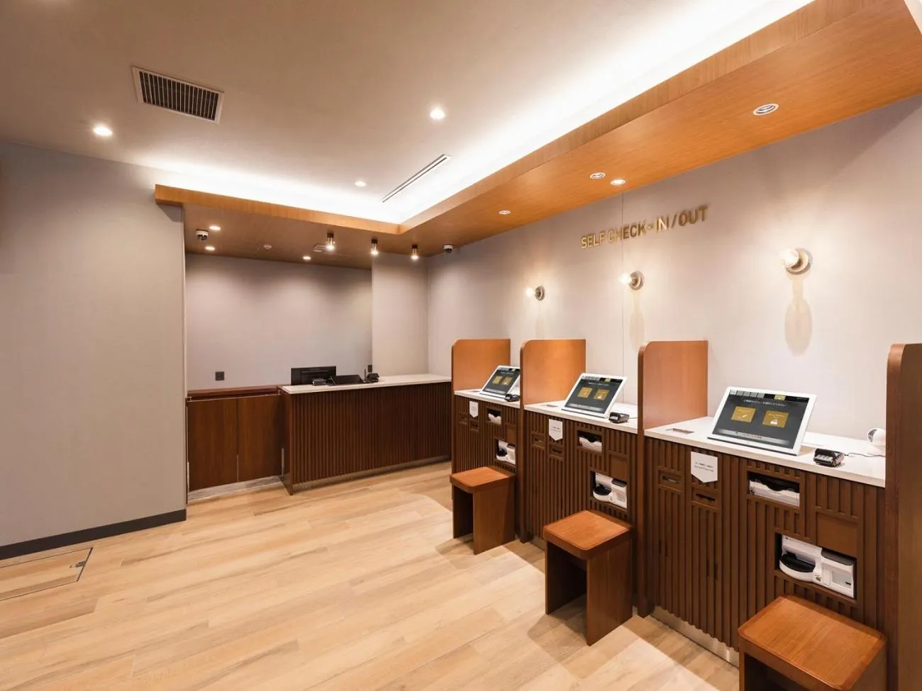 Lobby or reception in Sotetsu Fresa Inn Sapporo-Susukino