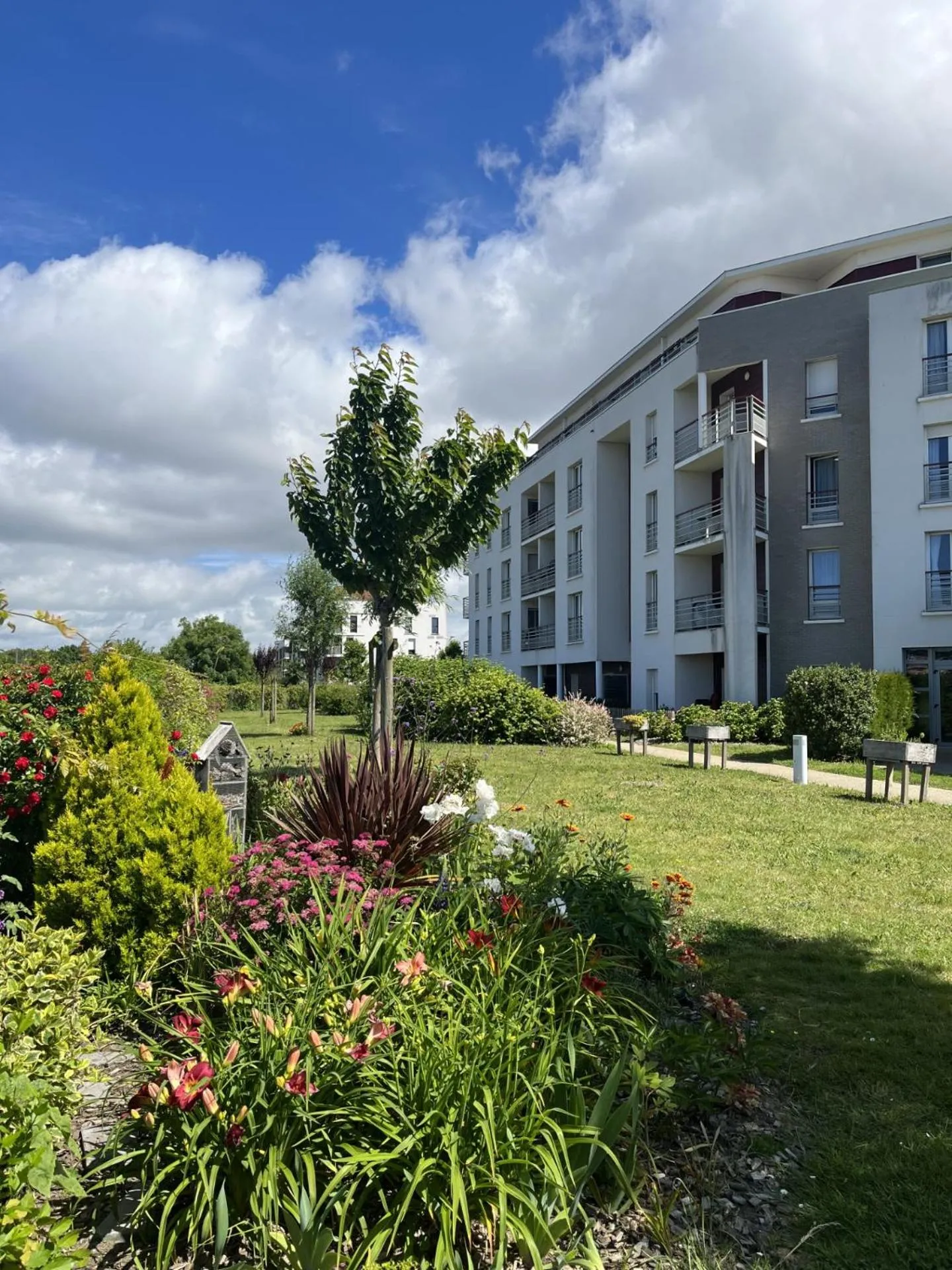 Garden in Domitys La Rose des Vents