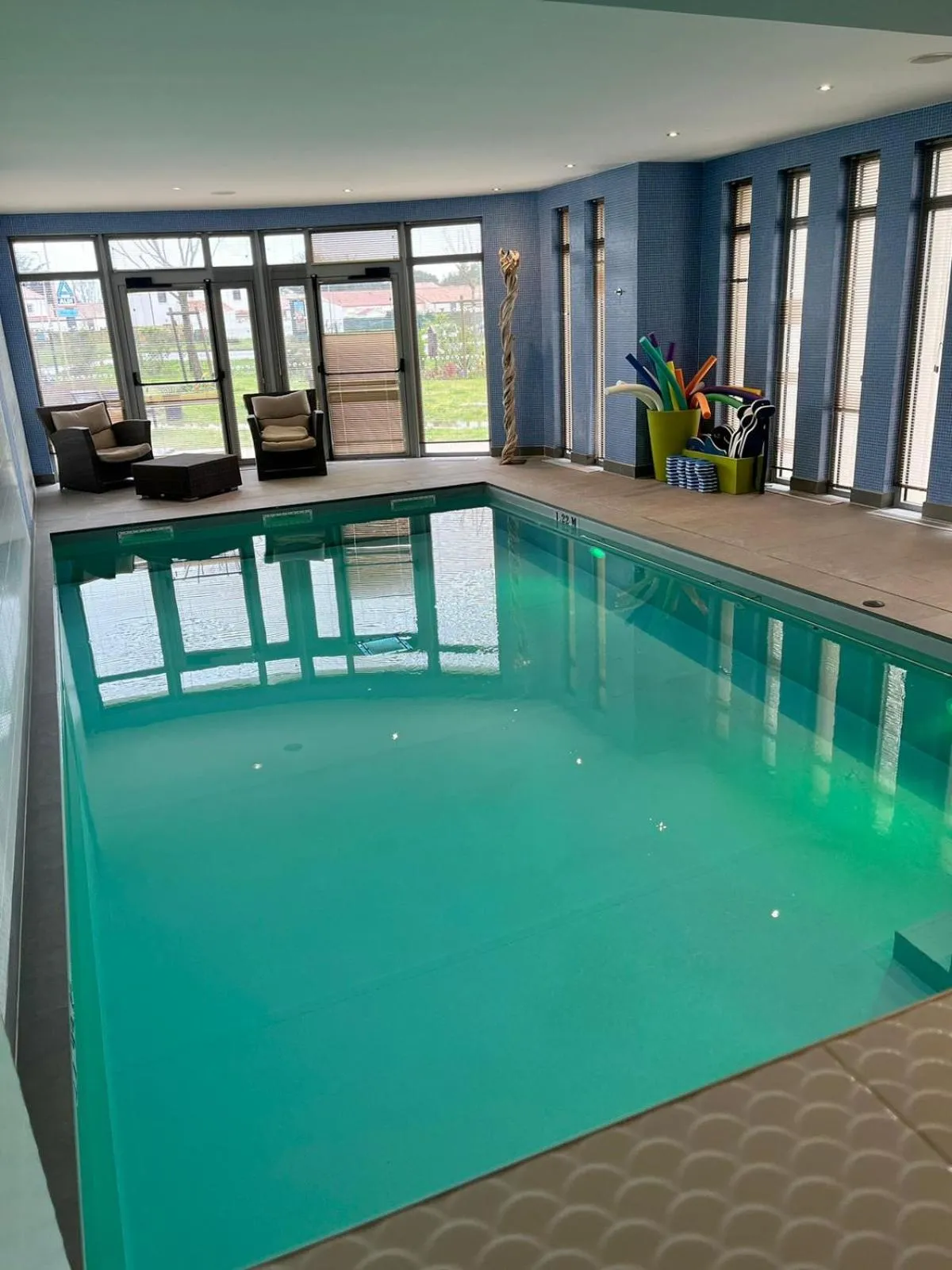 Swimming pool in Domitys La Rose des Vents