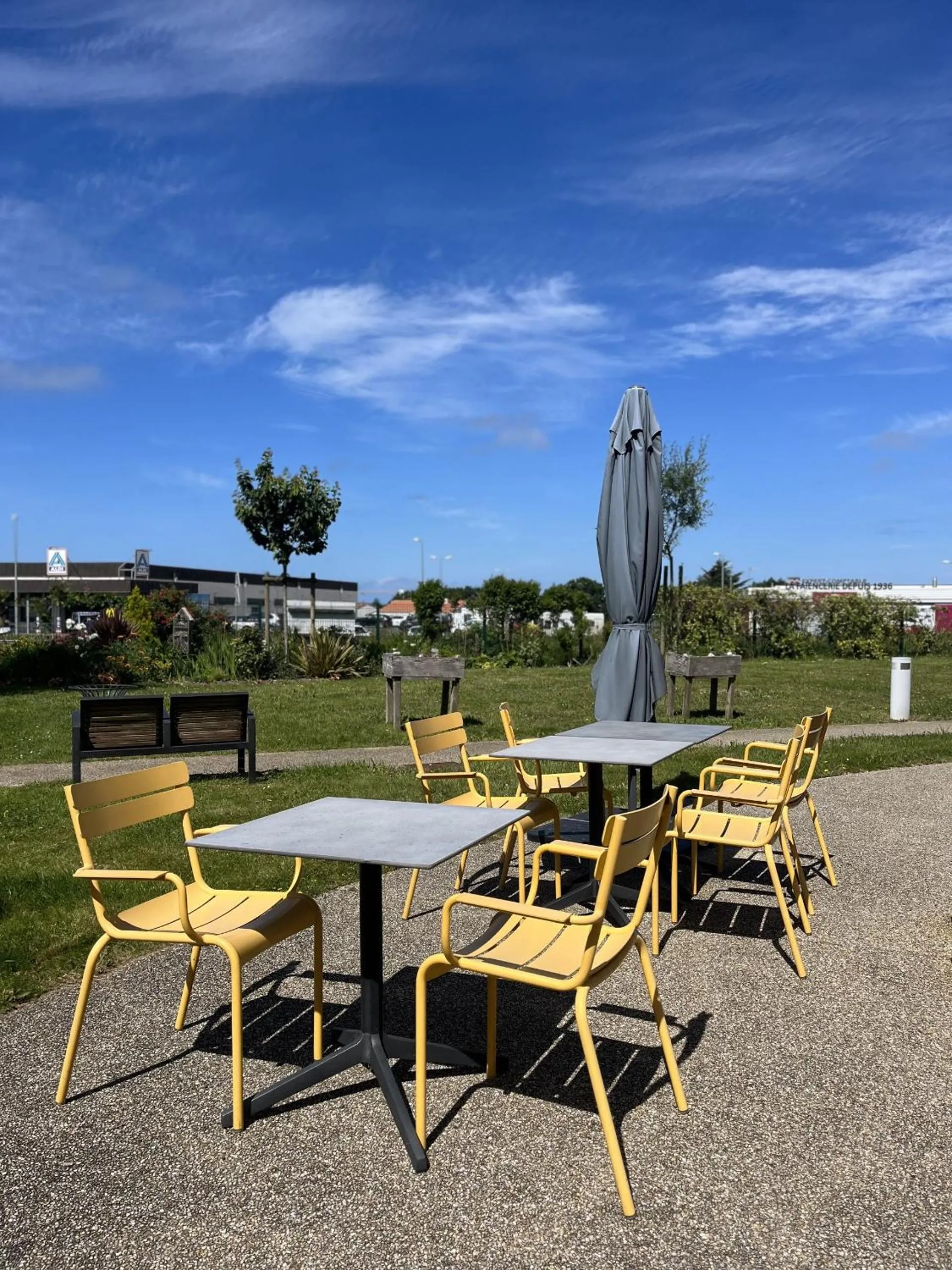 Patio in Domitys La Rose des Vents