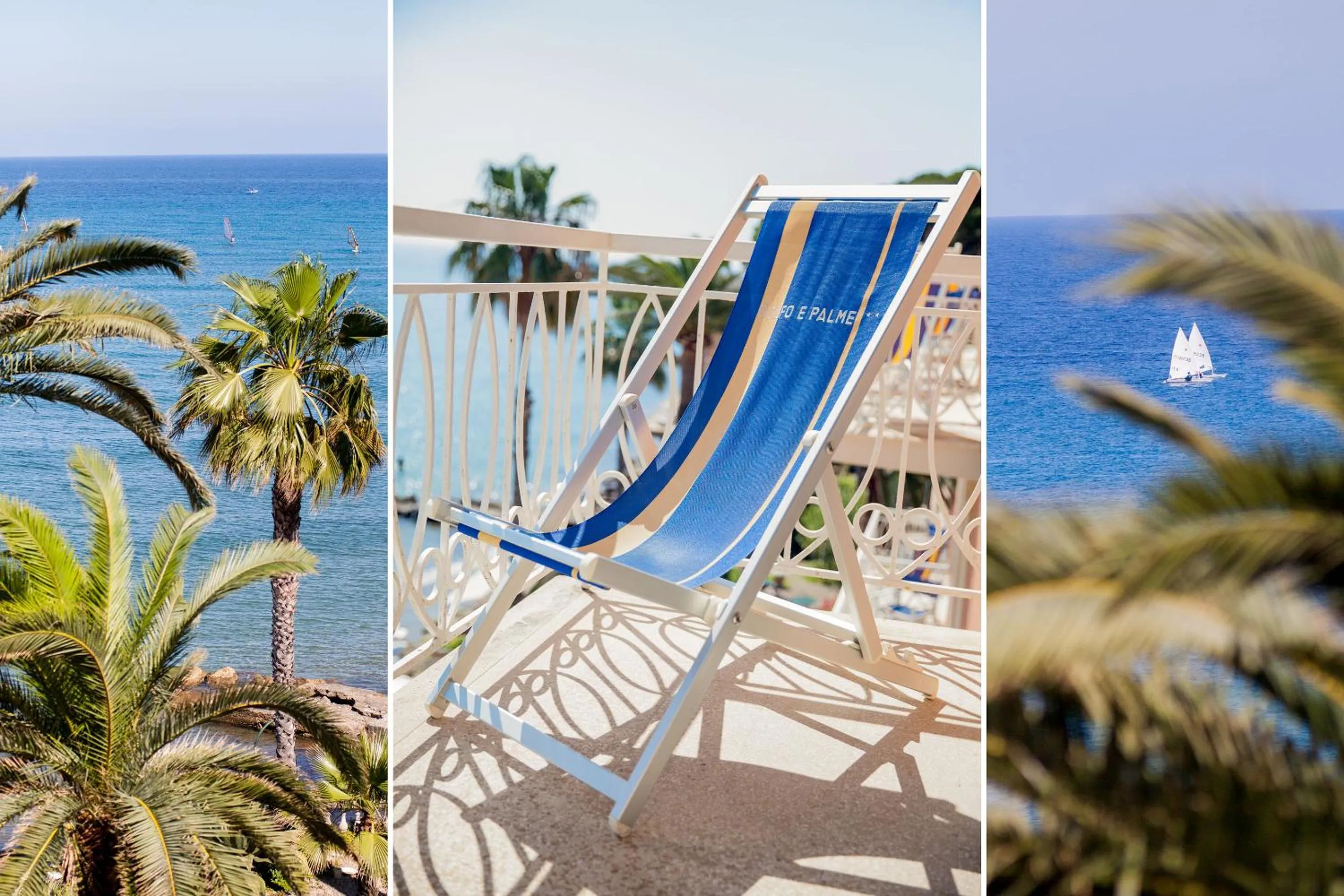 Balcony/Terrace in Hotel Golfo e Palme