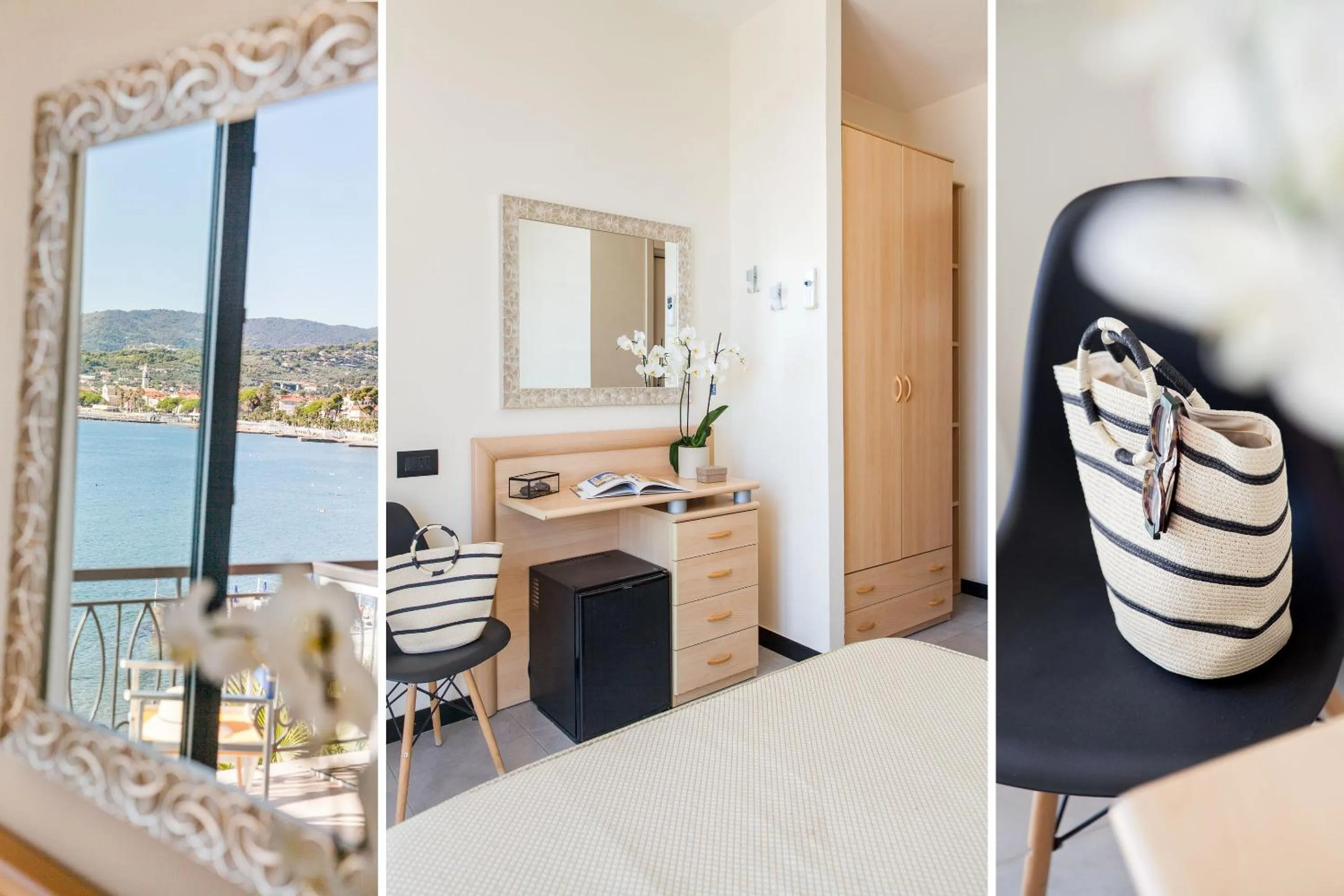 Sea view in Hotel Golfo e Palme