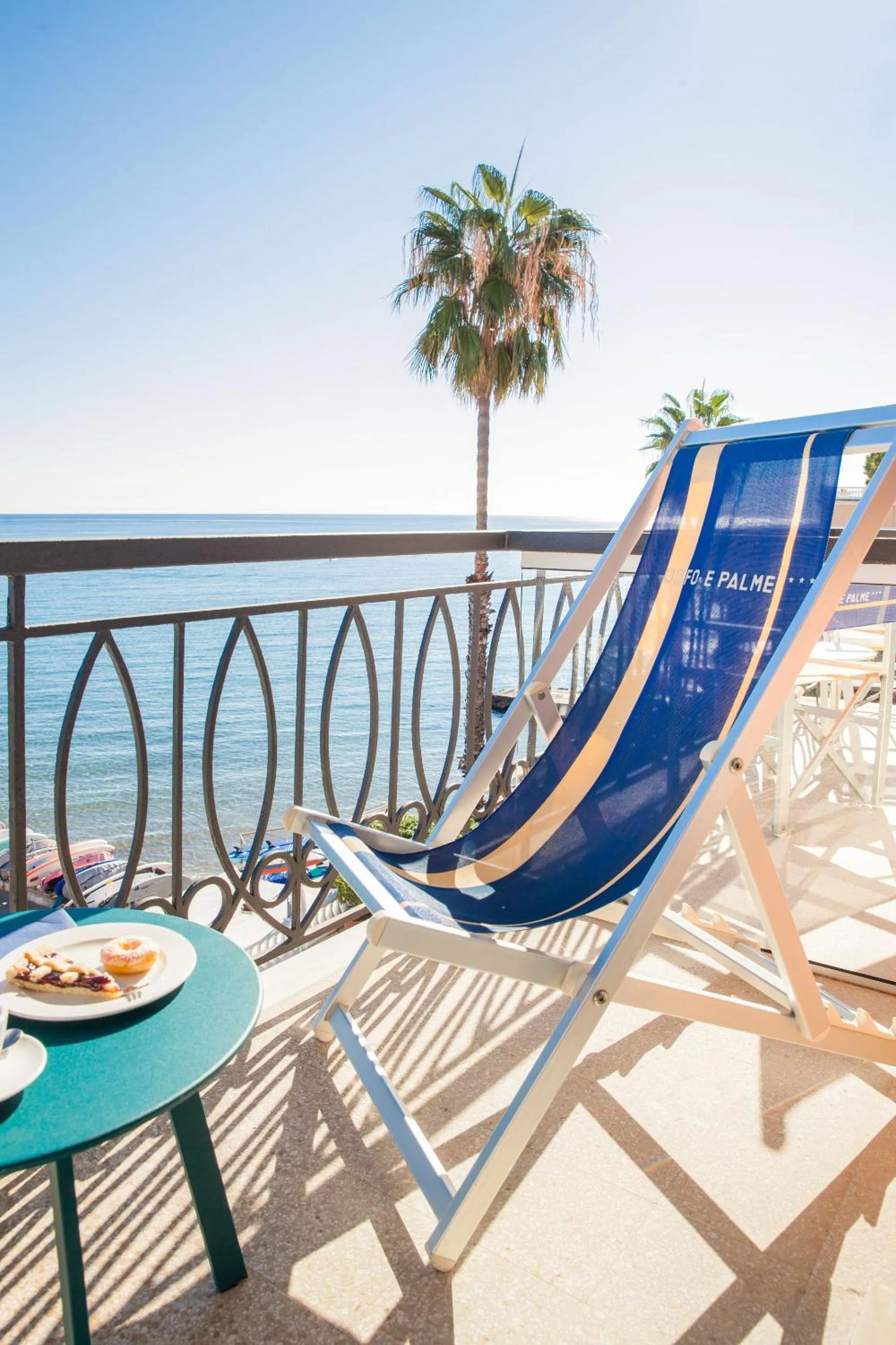 Balcony/Terrace in Hotel Golfo e Palme