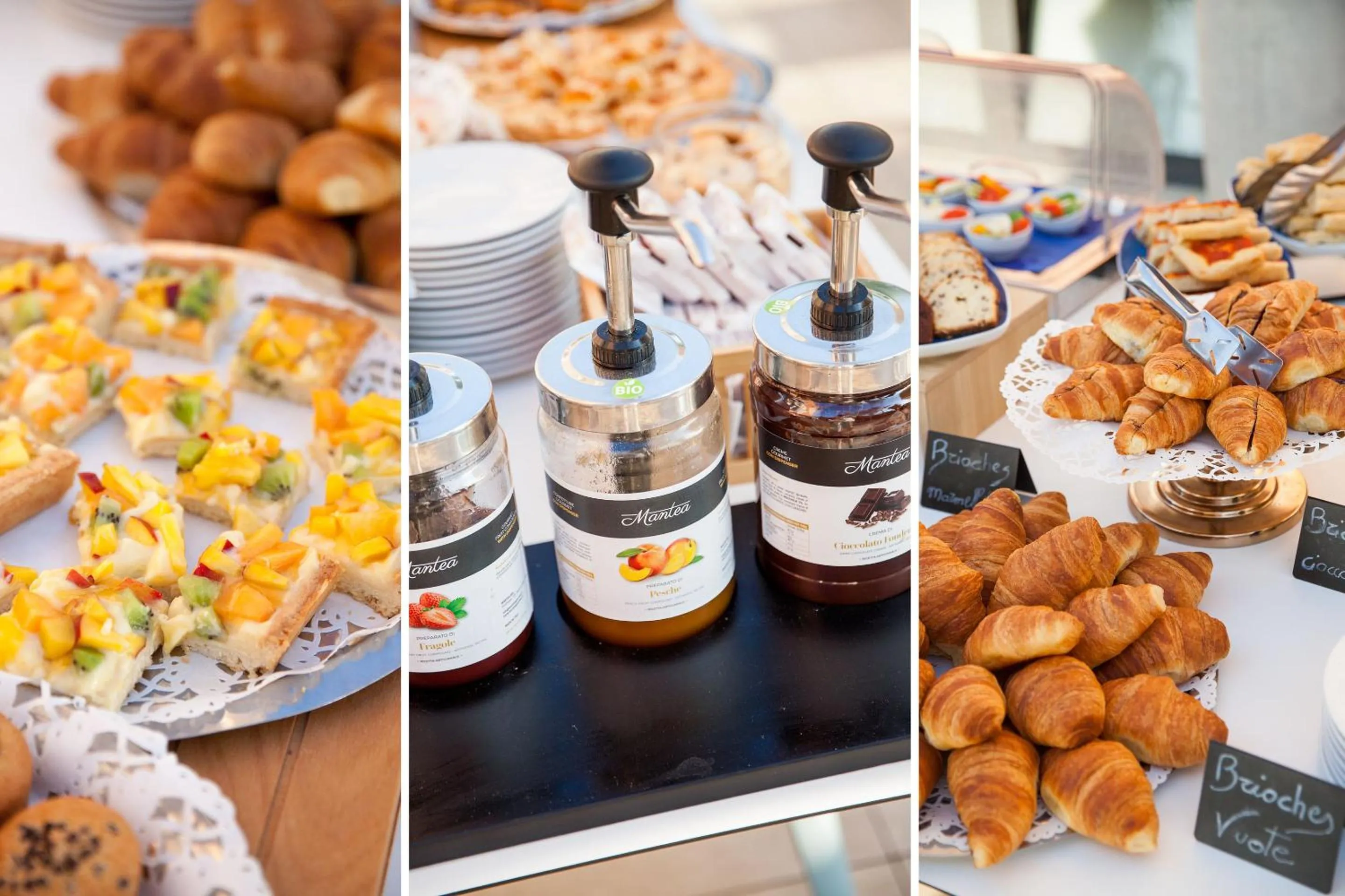 Food and drinks in Hotel Golfo e Palme