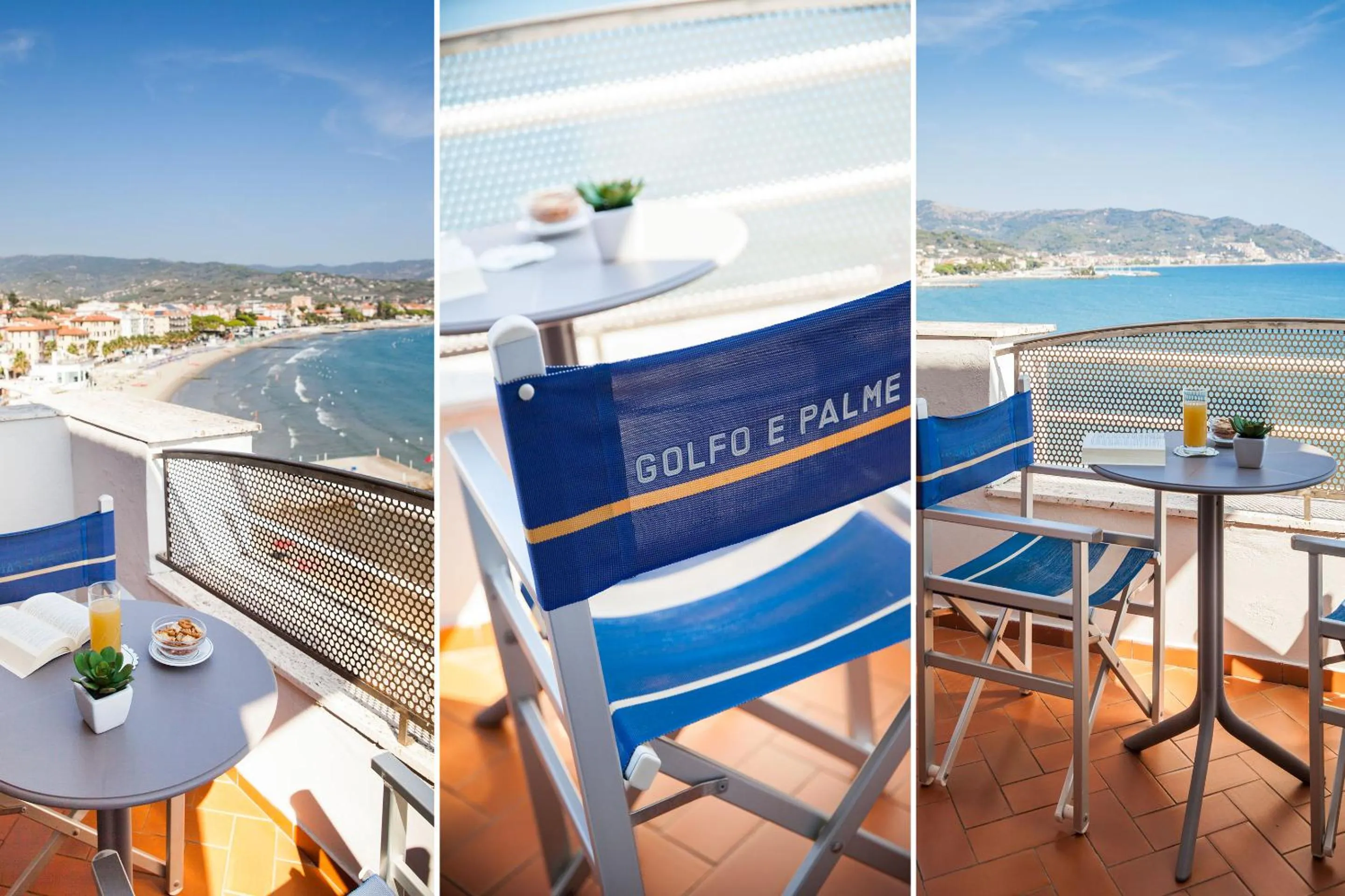 Balcony/Terrace in Hotel Golfo e Palme