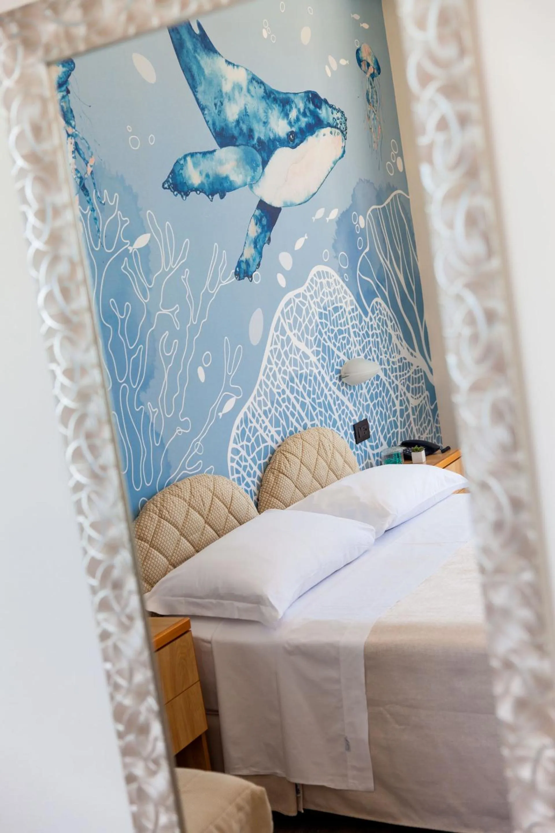 Bed in Hotel Golfo e Palme