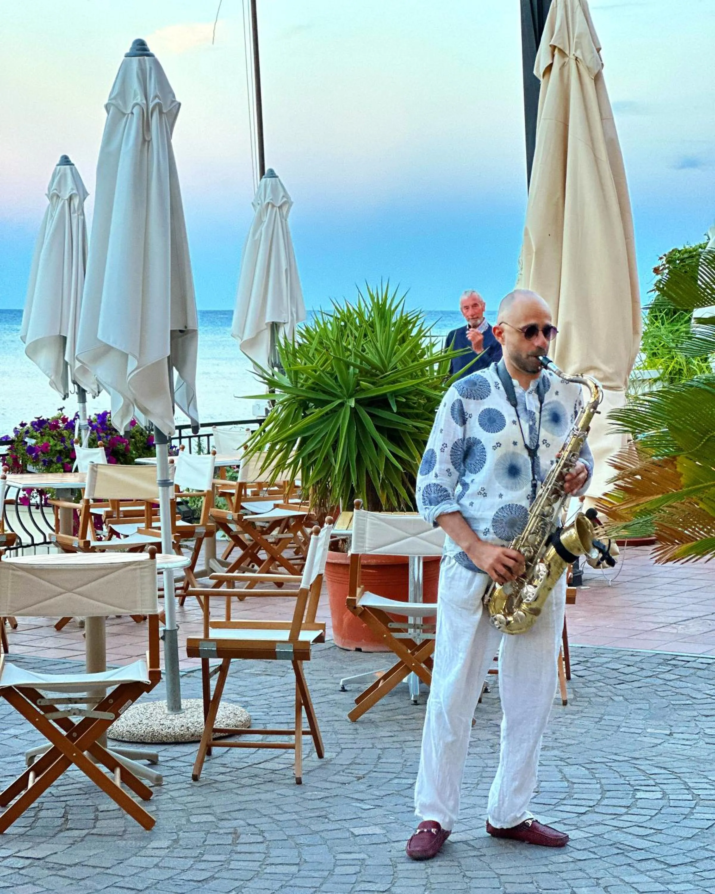 Balcony/Terrace in Hotel Golfo e Palme