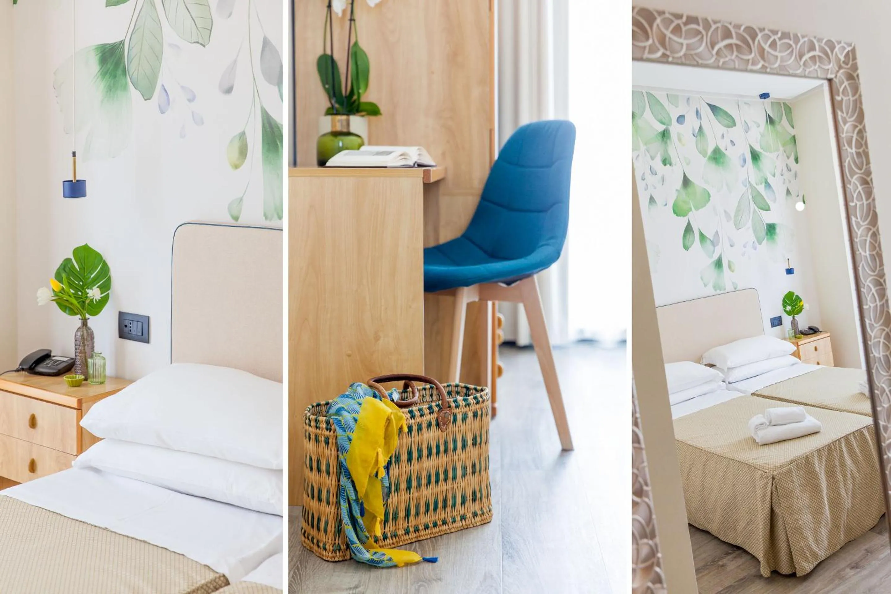 Bed in Hotel Golfo e Palme