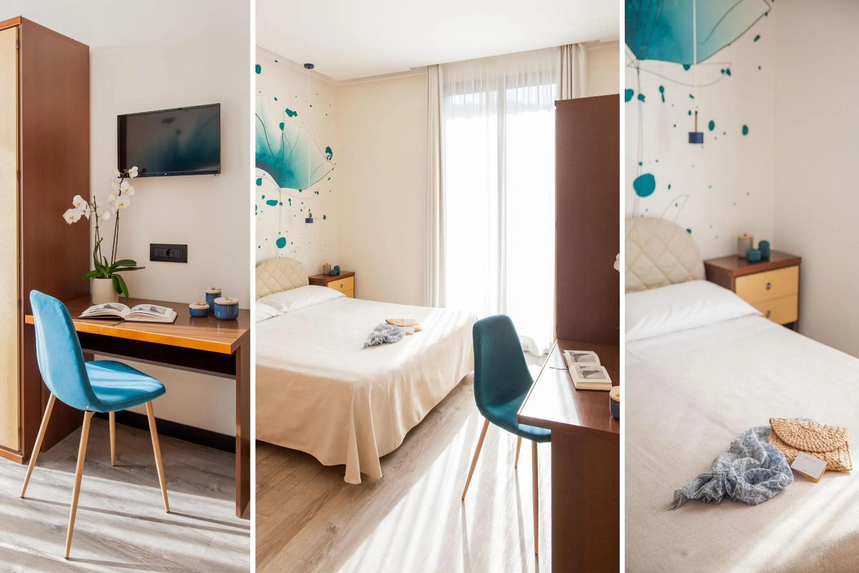 TV and multimedia, Bed in Hotel Golfo e Palme