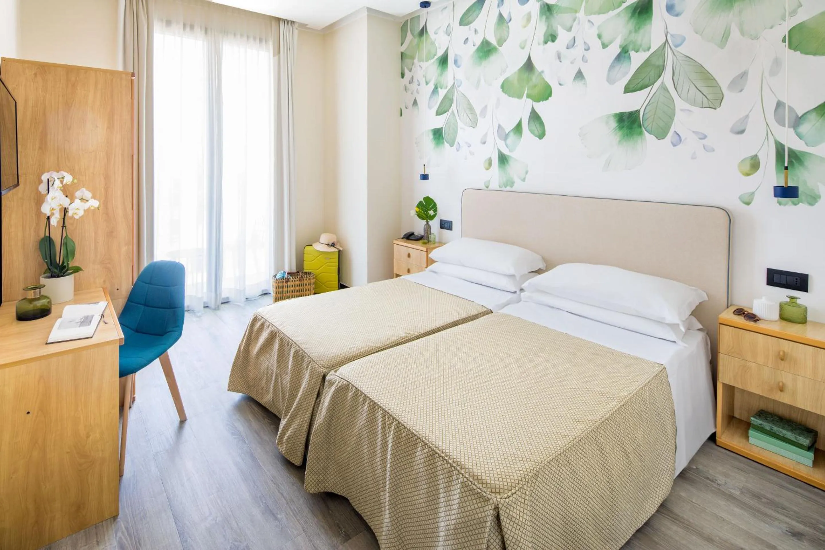 Bed in Hotel Golfo e Palme