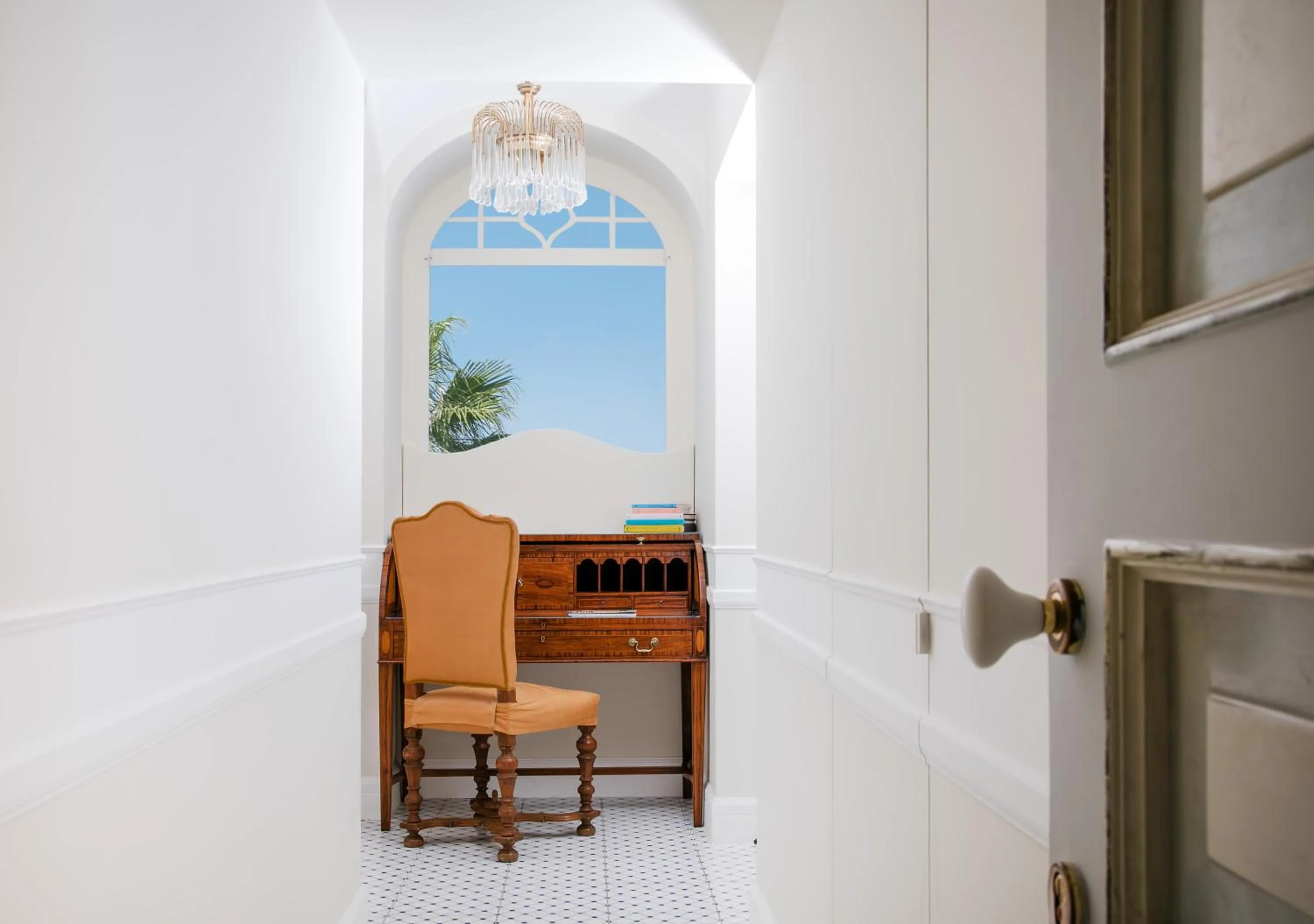 Decorative detail in Luxury Villa Excelsior Parco