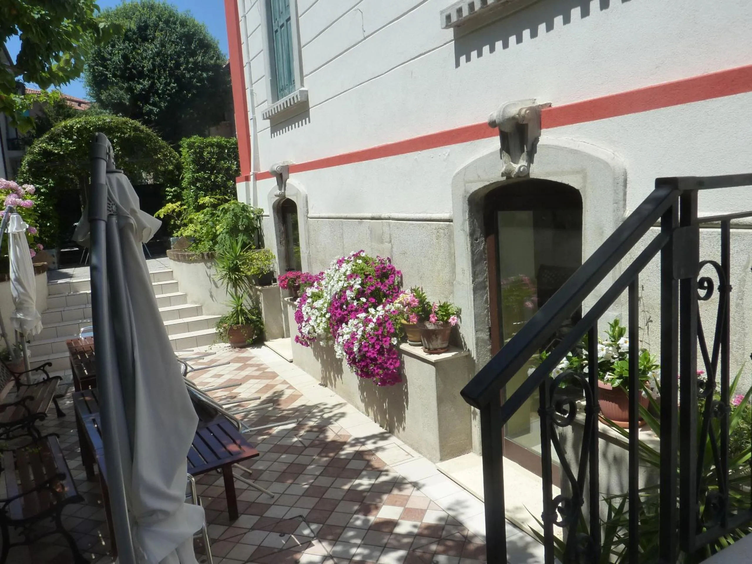 Garden in Hotel Atlanta Augustus