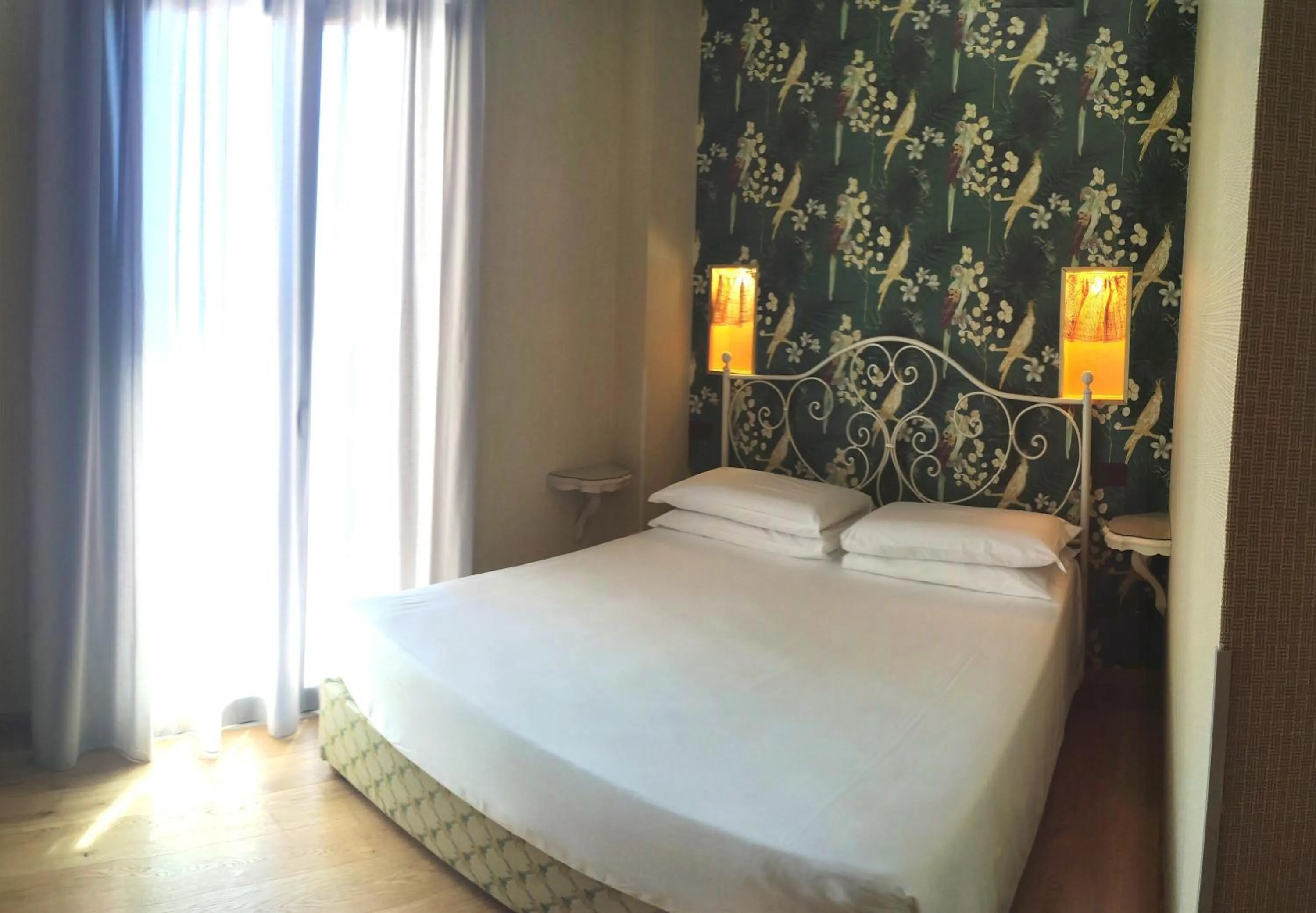 Bed in Hotel Atlanta Augustus