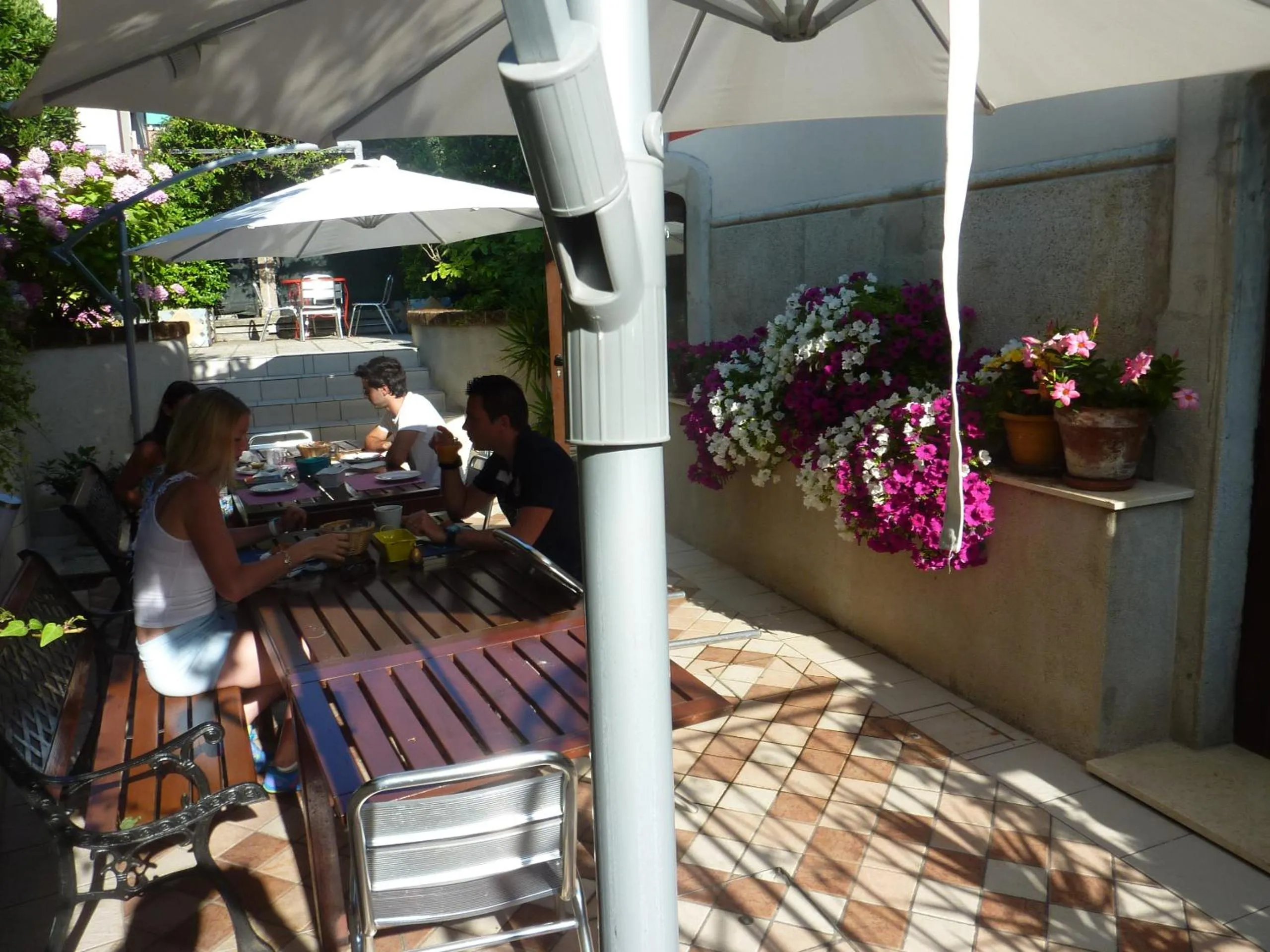 Garden in Hotel Atlanta Augustus