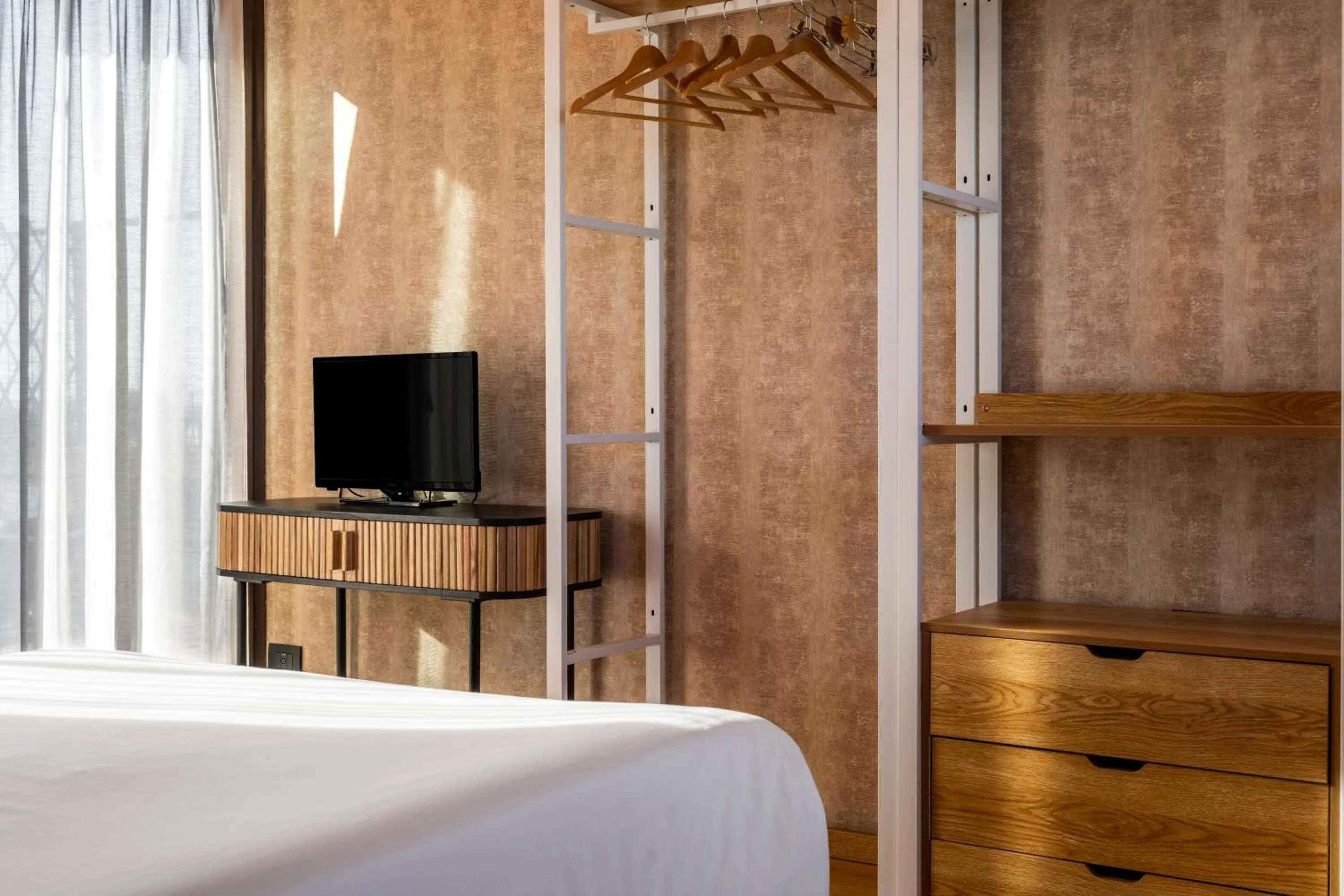 Bed in Hotel Atlanta Augustus