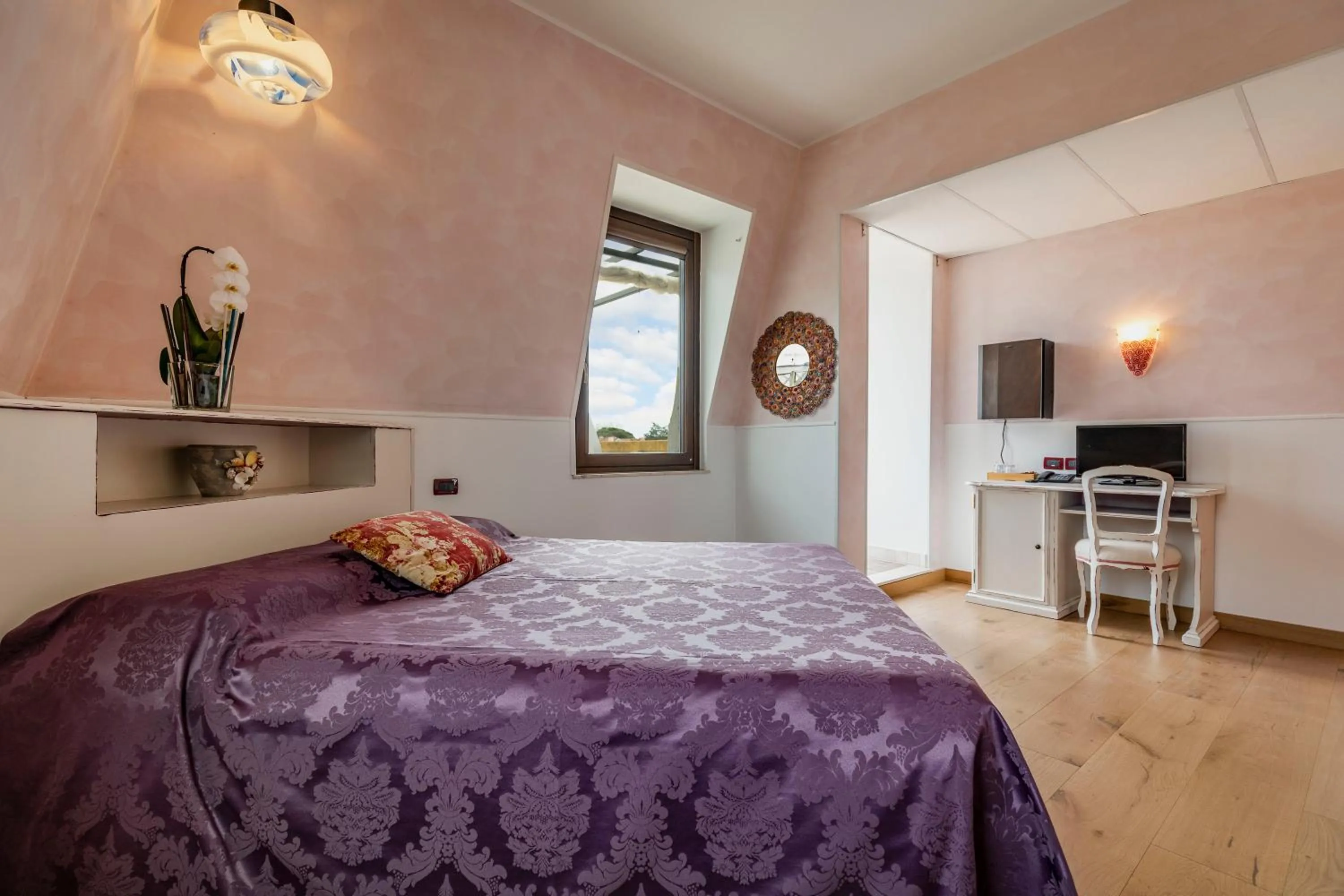 Bed in Hotel Atlanta Augustus