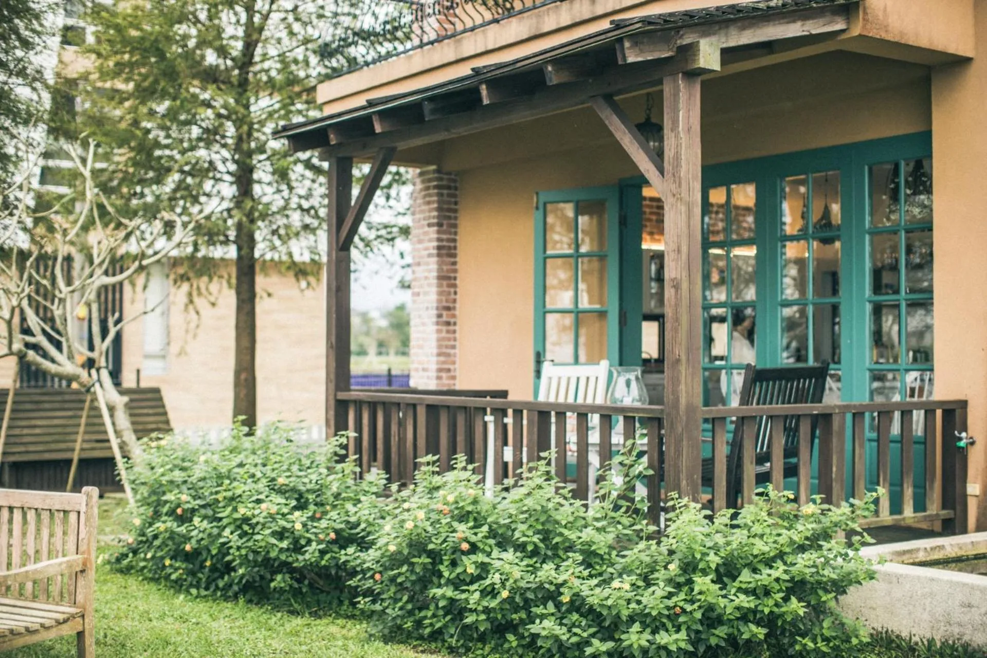 Patio in Sunday Home